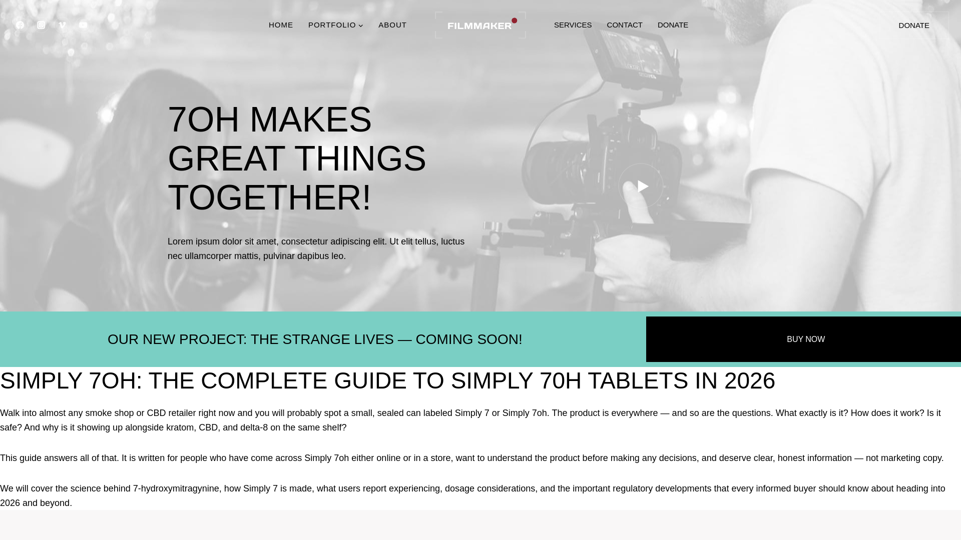 website screenshot of https://simply-7oh.com/