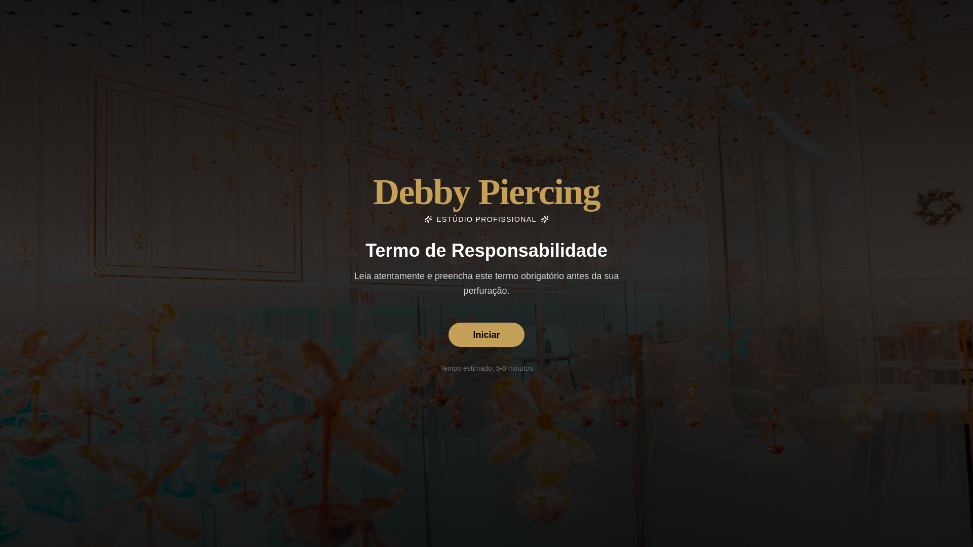 website screenshot of https://estudiodadebbypiercing.com.br/