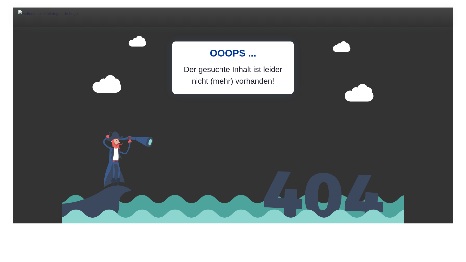 website screenshot of https://weltentdecker-kitzingen.de/