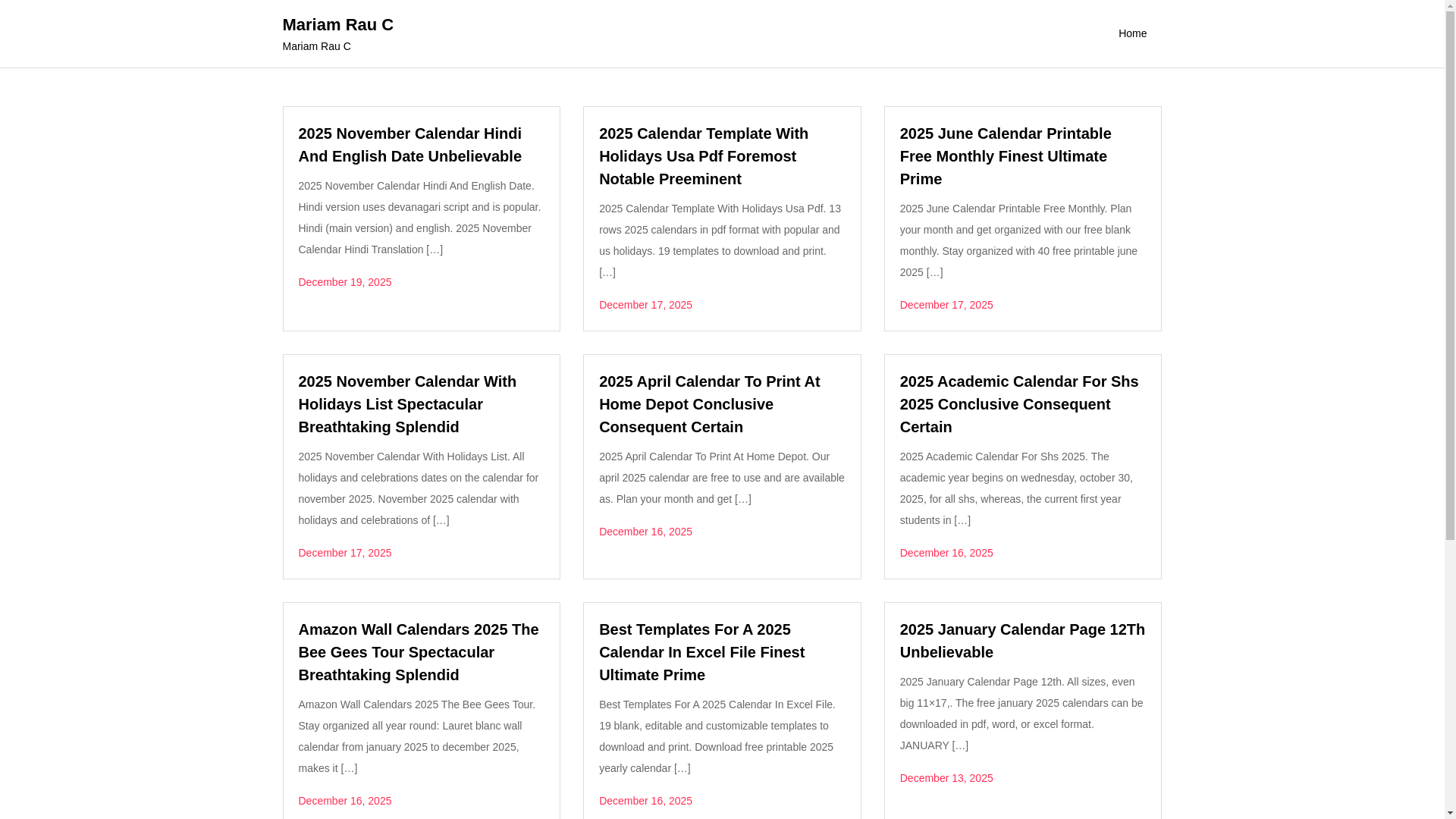 website screenshot of https://mariamrauc.pages.dev/