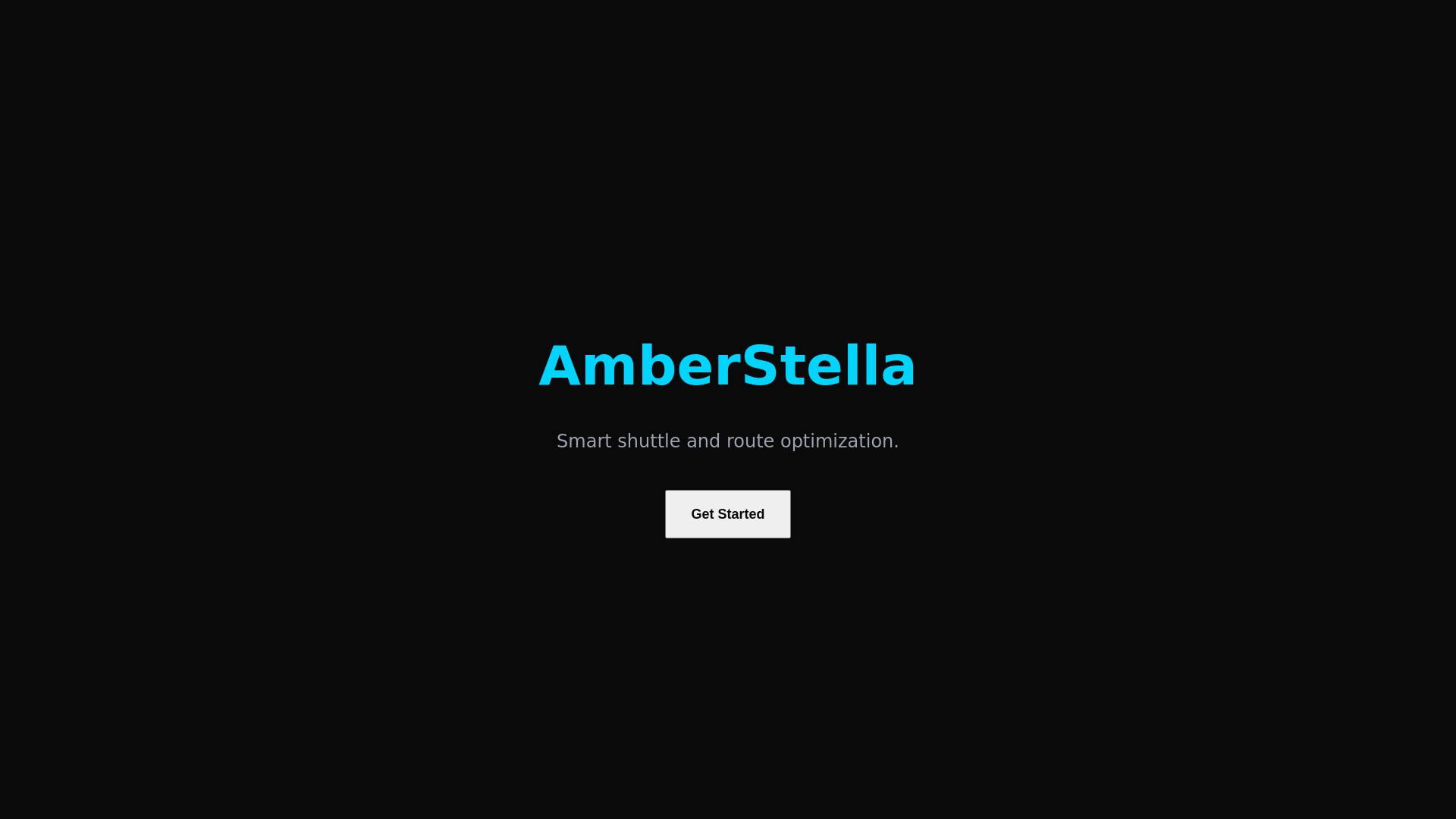 website screenshot of https://amberstella.pages.dev/