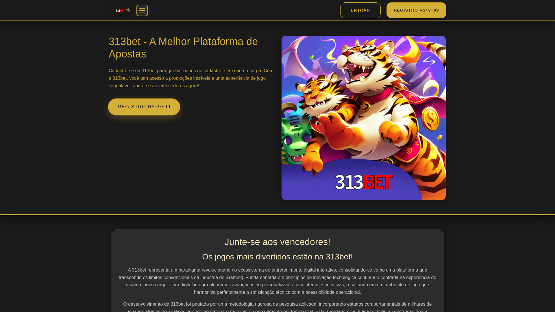 website screenshot of https://313betco.com/