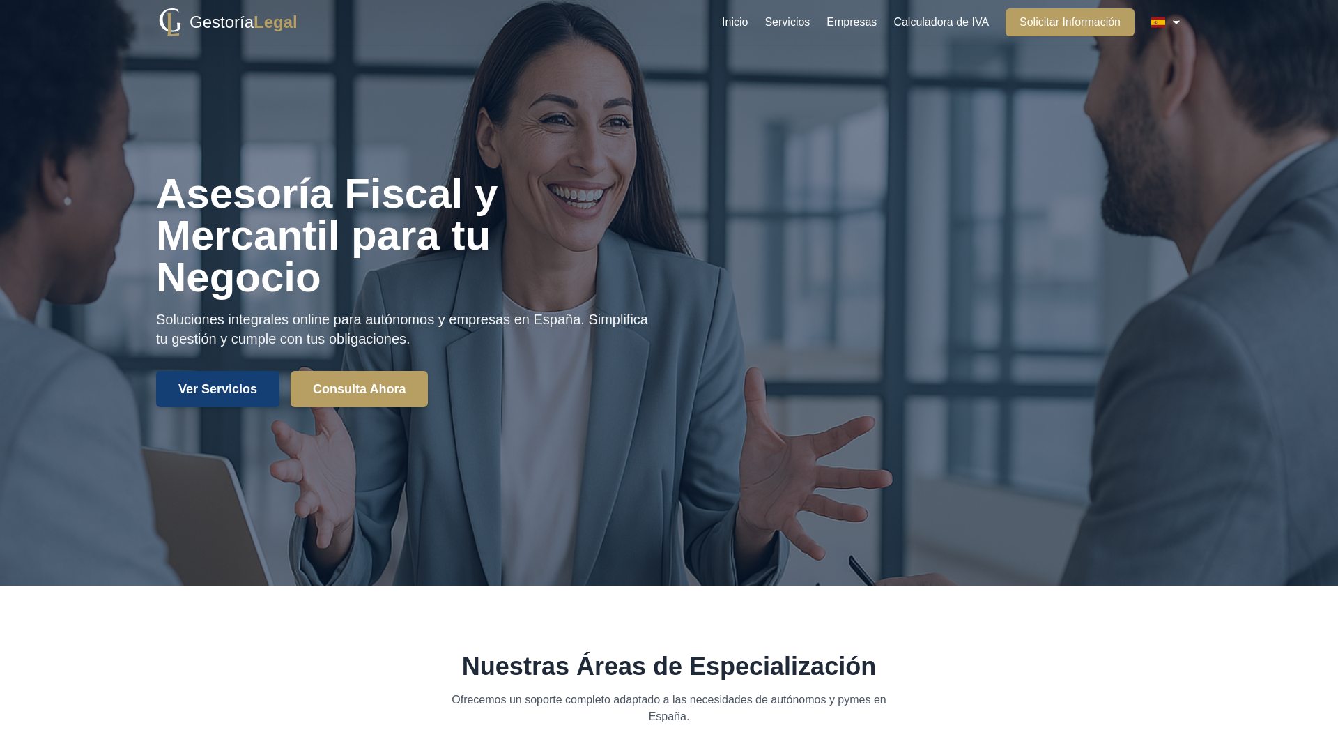 website screenshot of https://gestoria-legal.pages.dev/