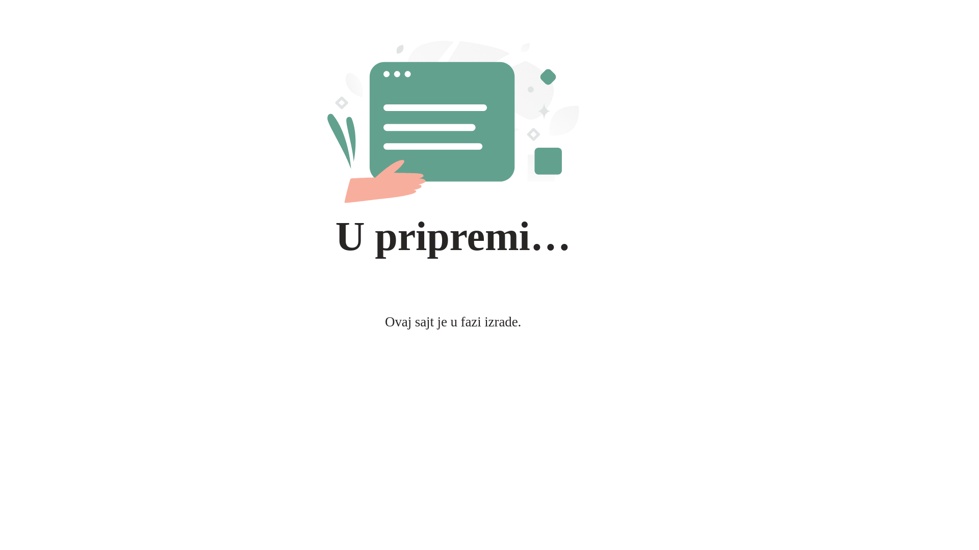 website screenshot of https://trubaci-pozarevac.co.rs/