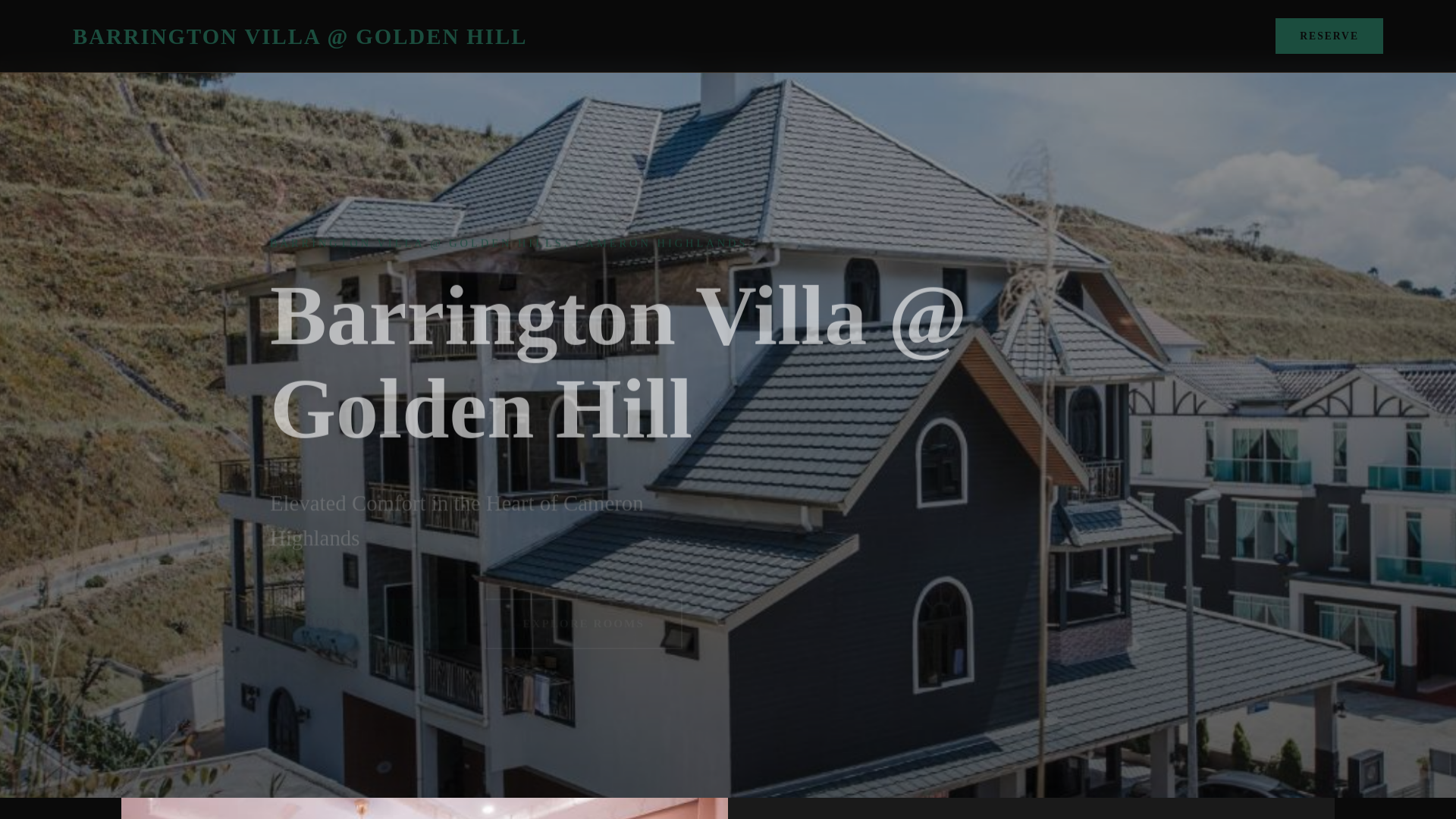 website screenshot of https://barringtonvilla.top/