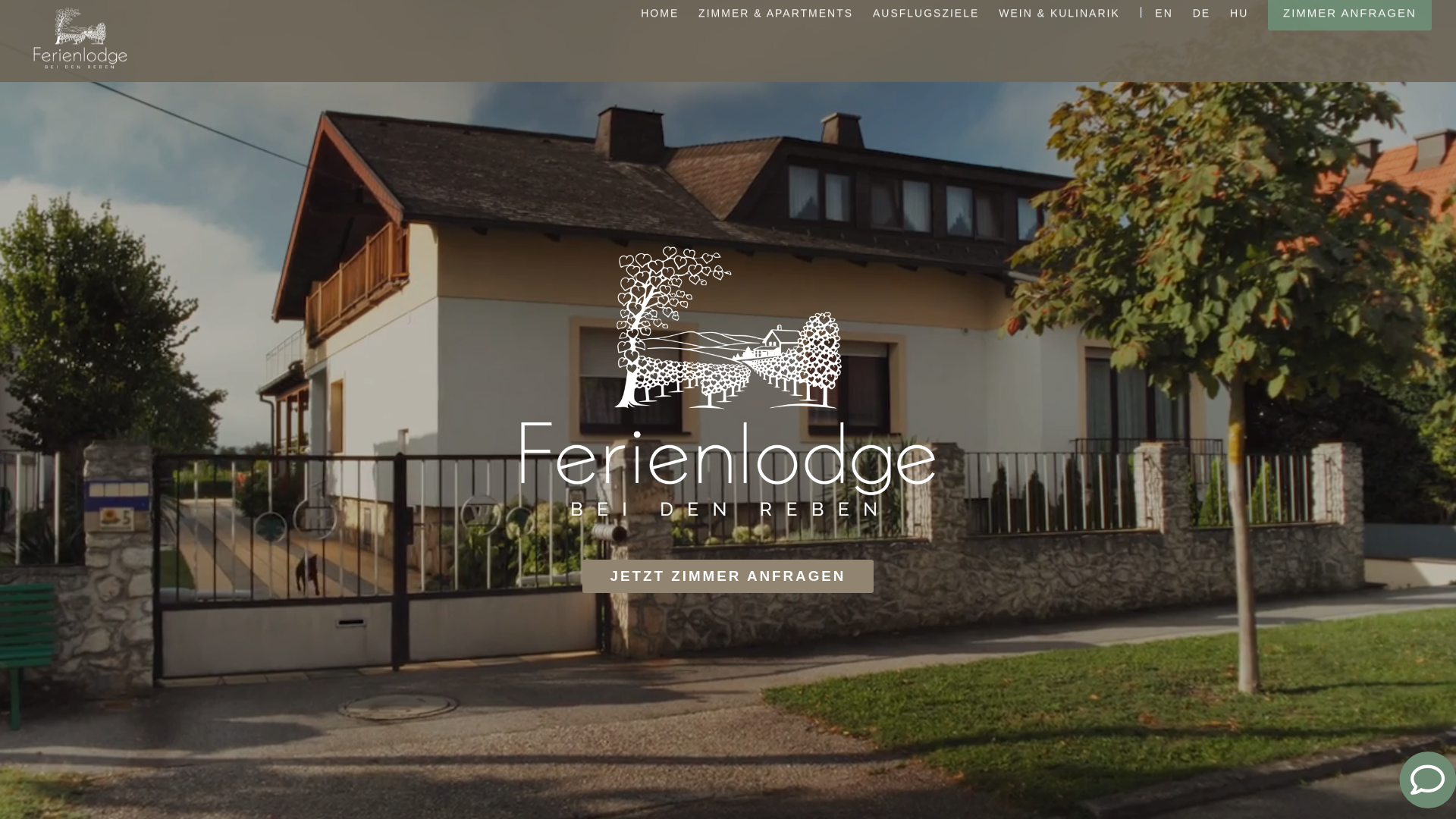 website screenshot of https://ferien-burgenland.at/