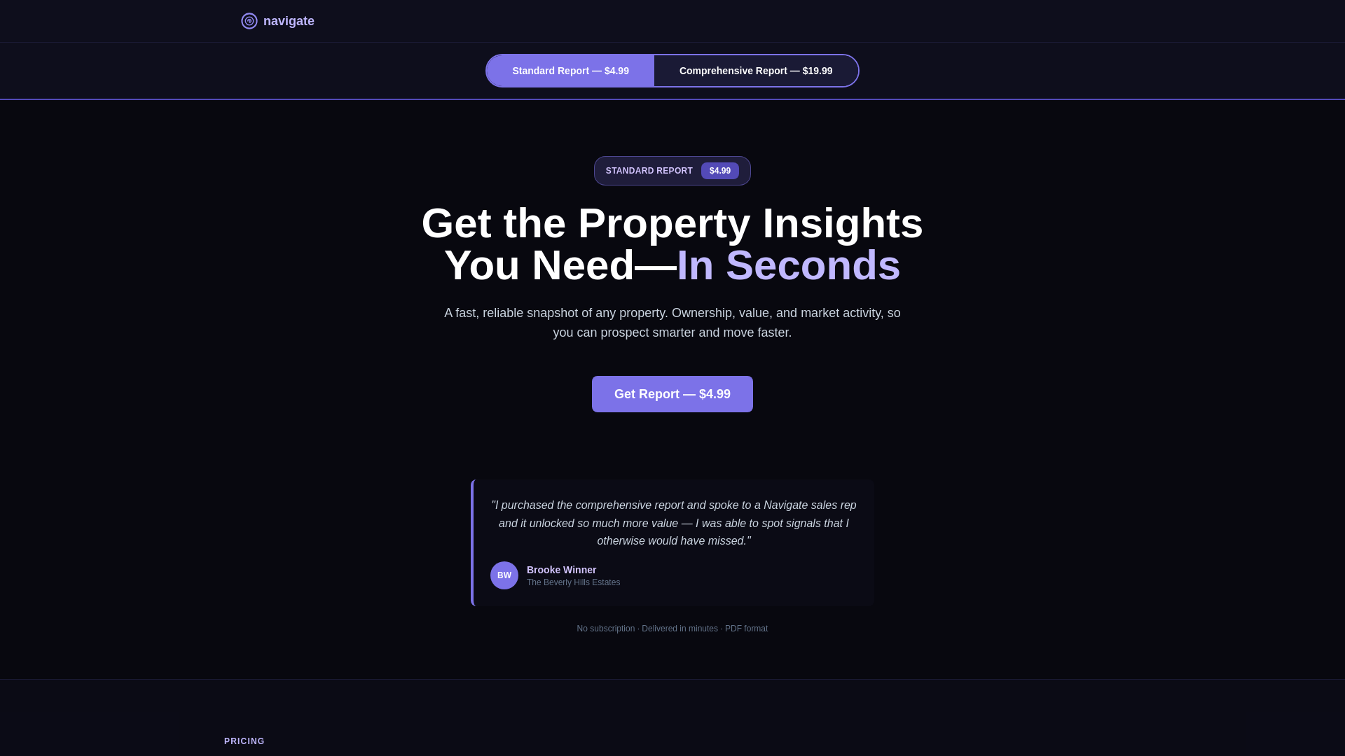 website screenshot of https://letsnavigatenow.com/