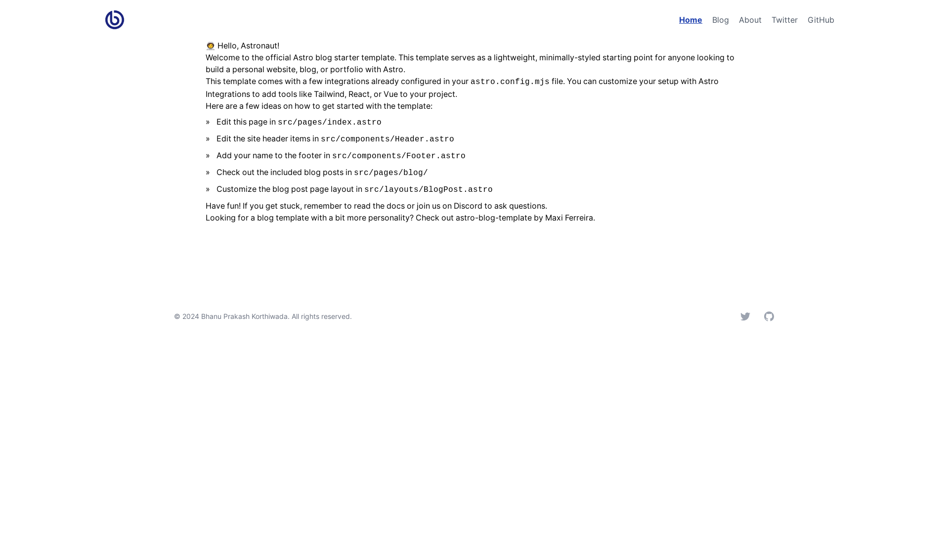 website screenshot of https://bhanudev.pages.dev/