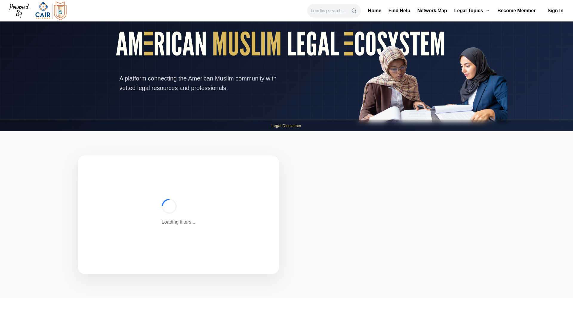 website screenshot of https://amle.us/