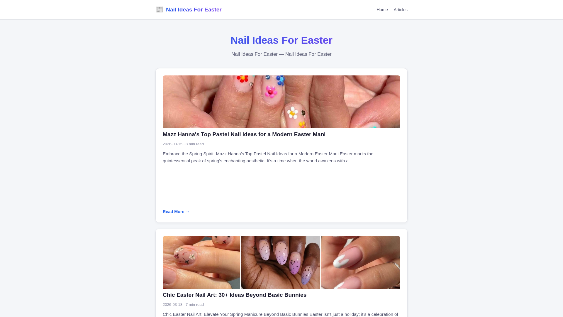website screenshot of https://nail-ideas-for-easter.pages.dev/