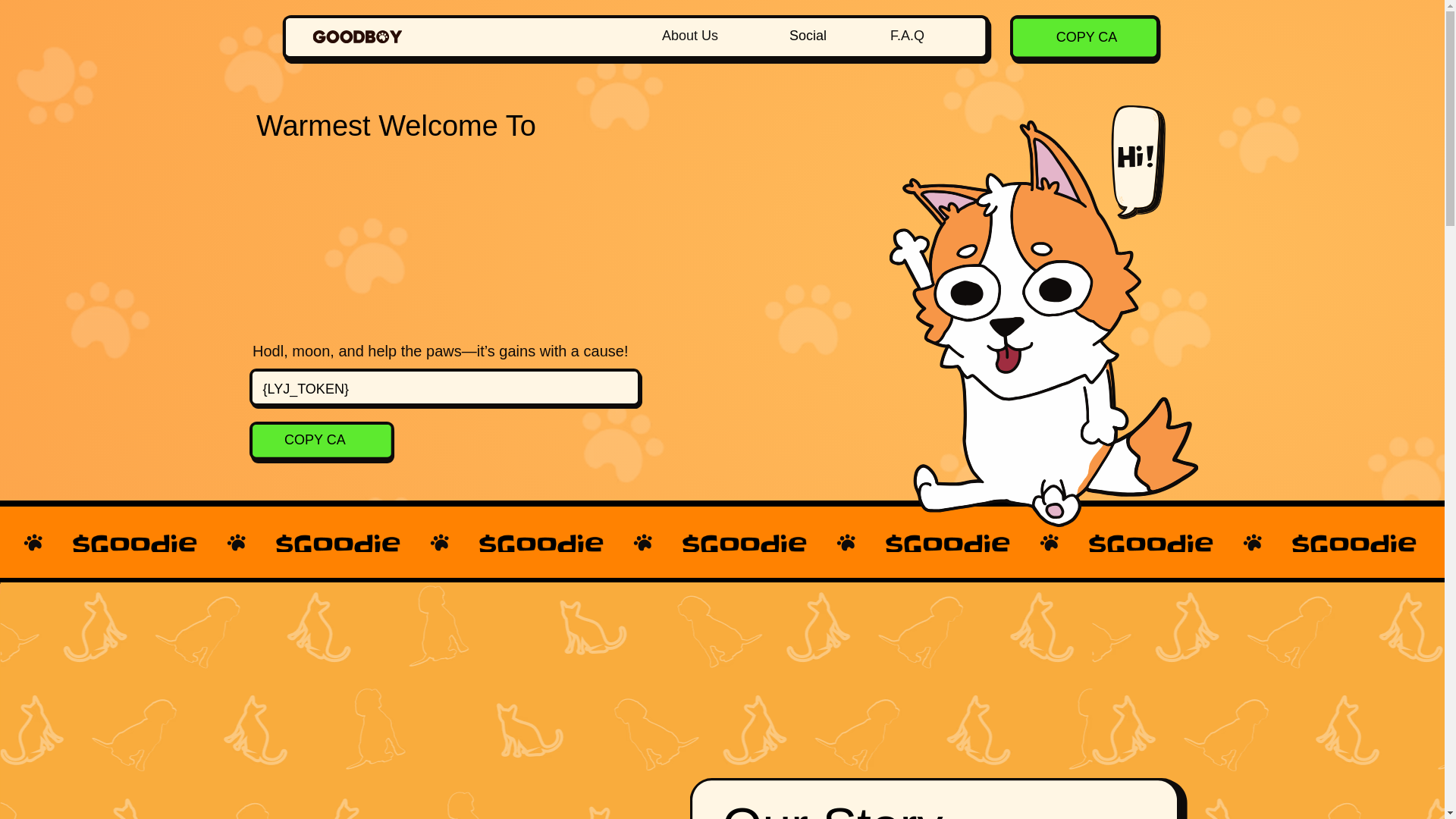 website screenshot of https://goodboy-charity.pages.dev/