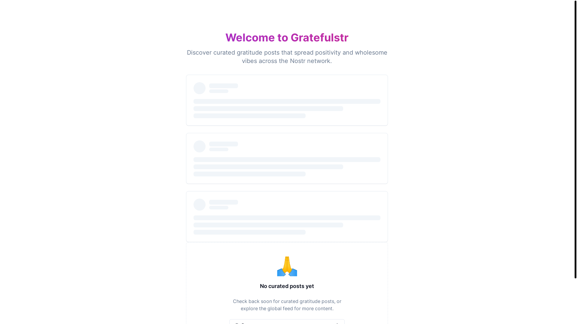 website screenshot of https://gratefulstr.com/
