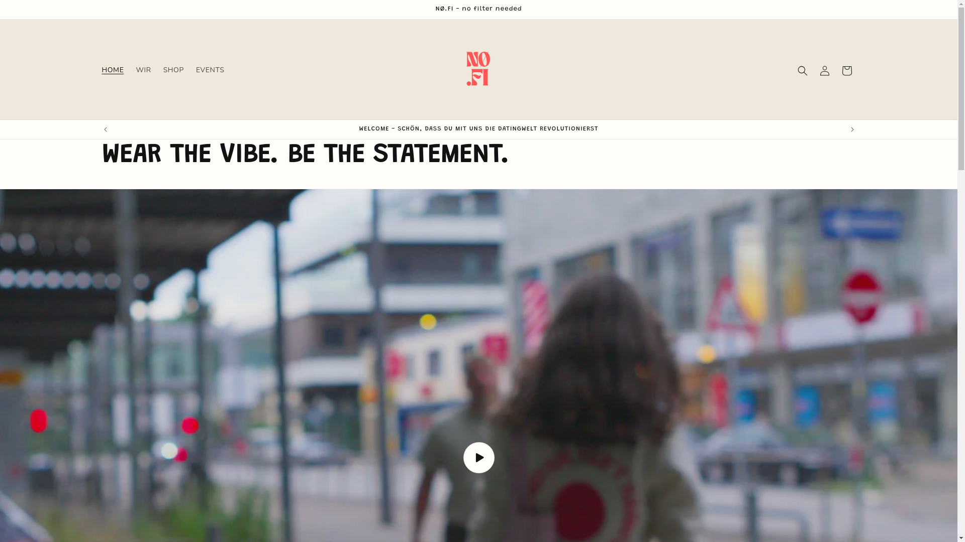 website screenshot of https://nofi-nofilterneeded.com/