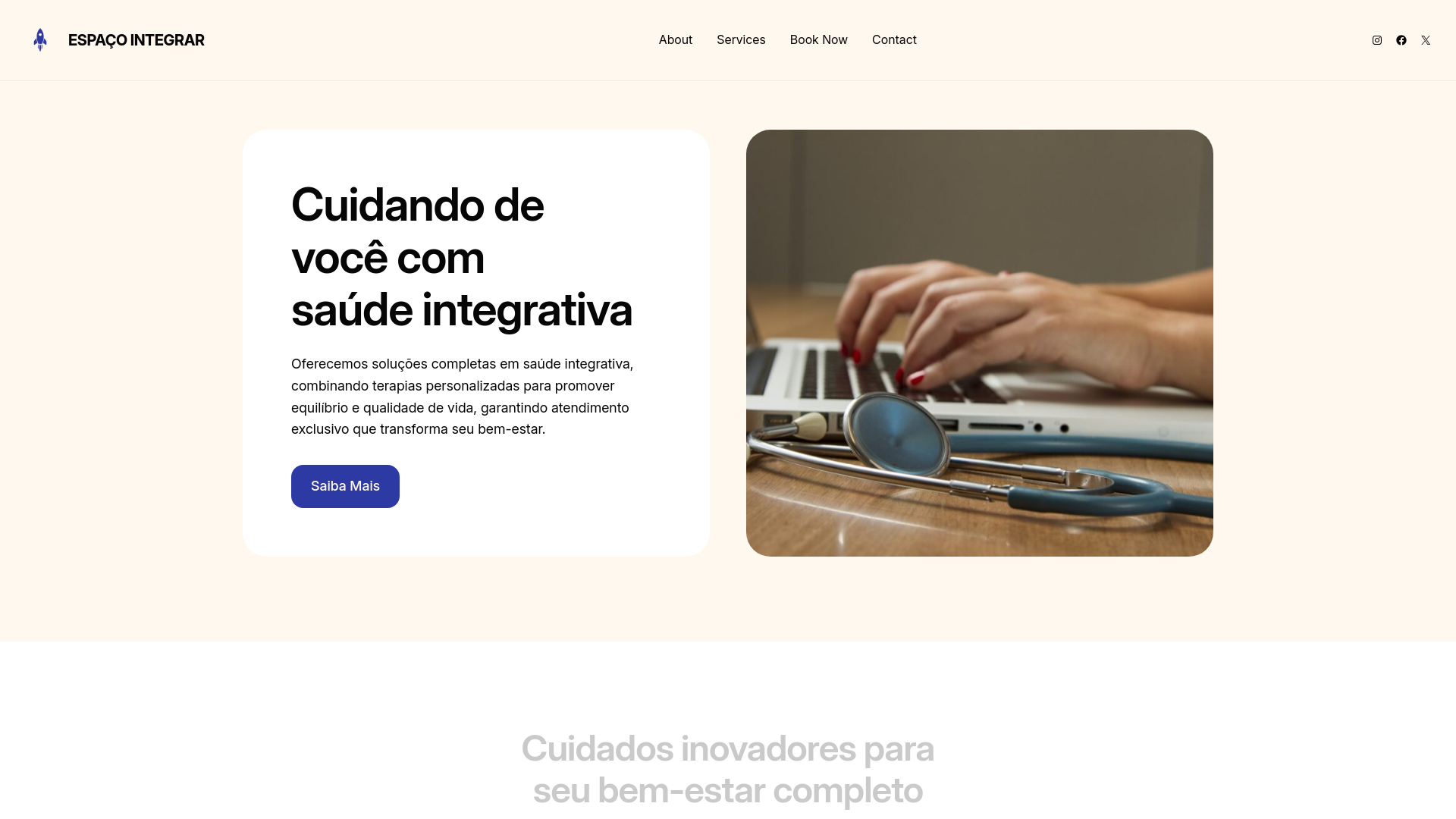 website screenshot of https://mariza-speggiorin.com/