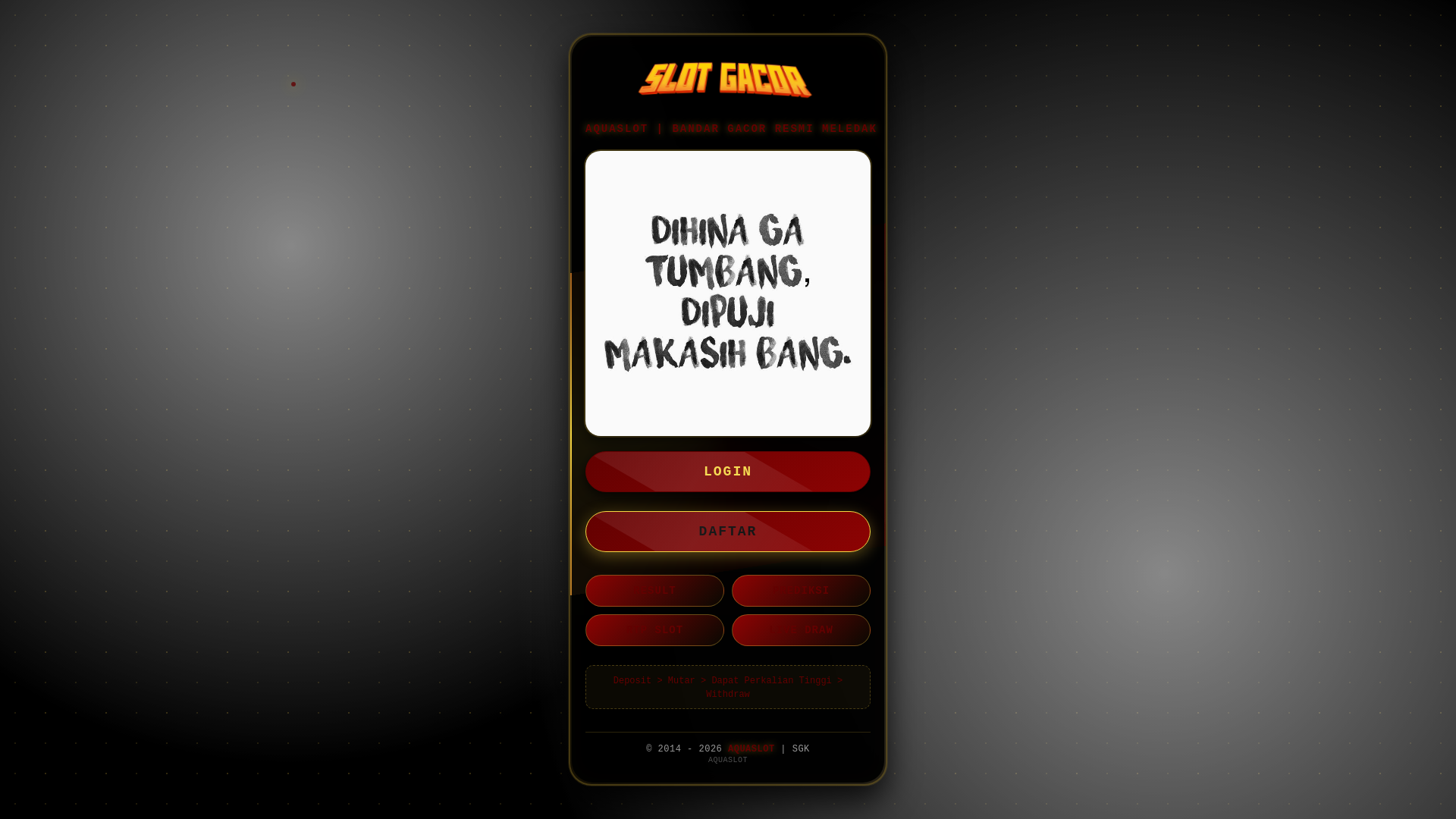 website screenshot of https://ownmg-google-aquaslot.pages.dev/