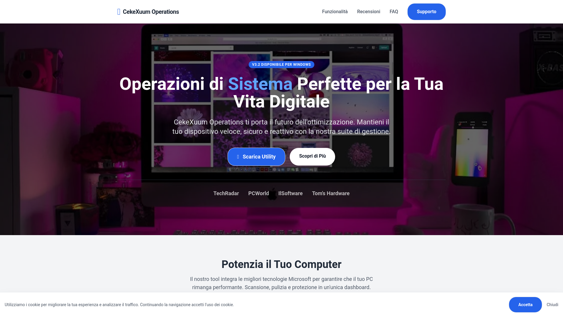 website screenshot of https://cekexuumoperationsco.click/