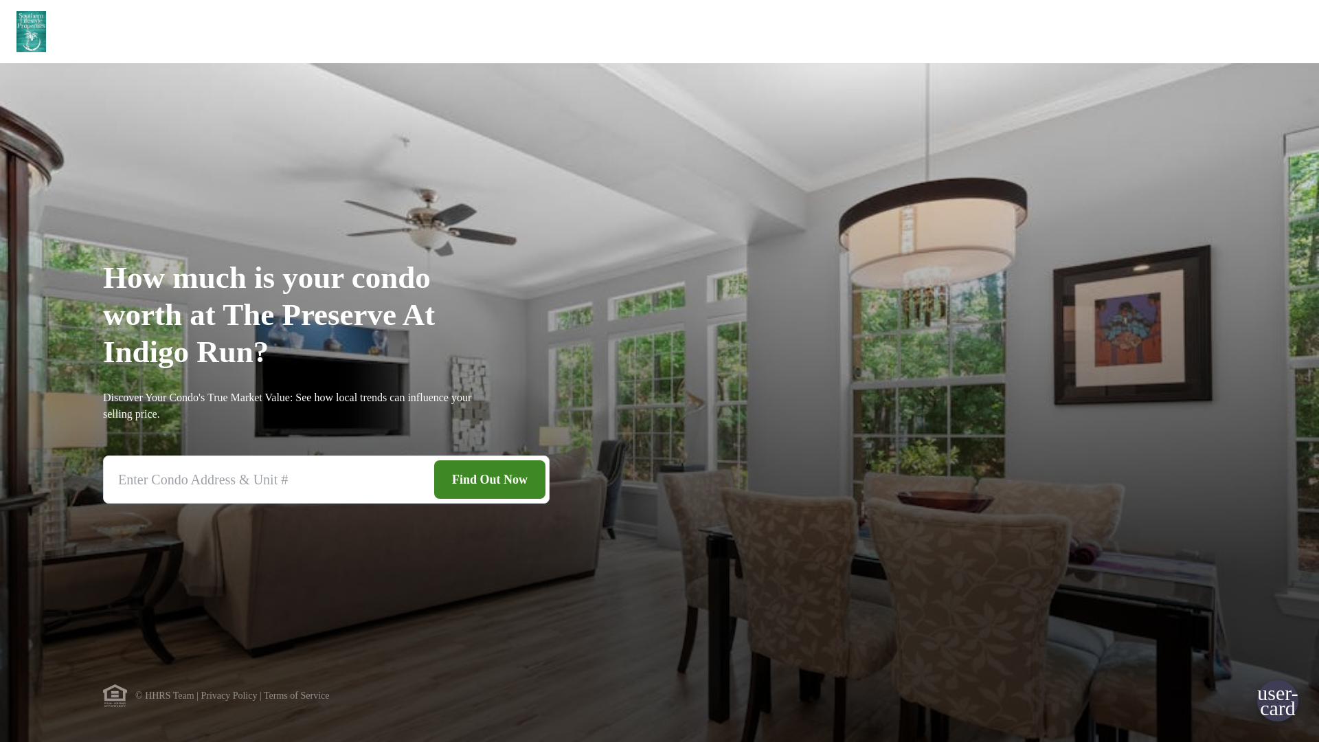website screenshot of https://mypreservevalue.com/