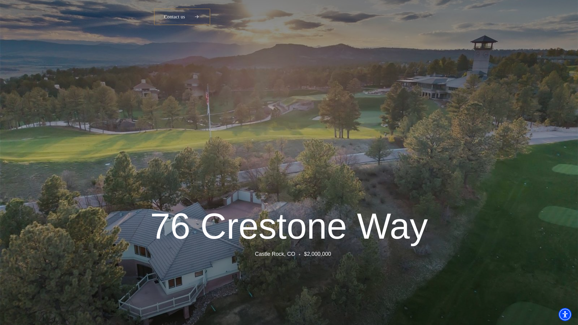 website screenshot of https://76crestoneway.com/