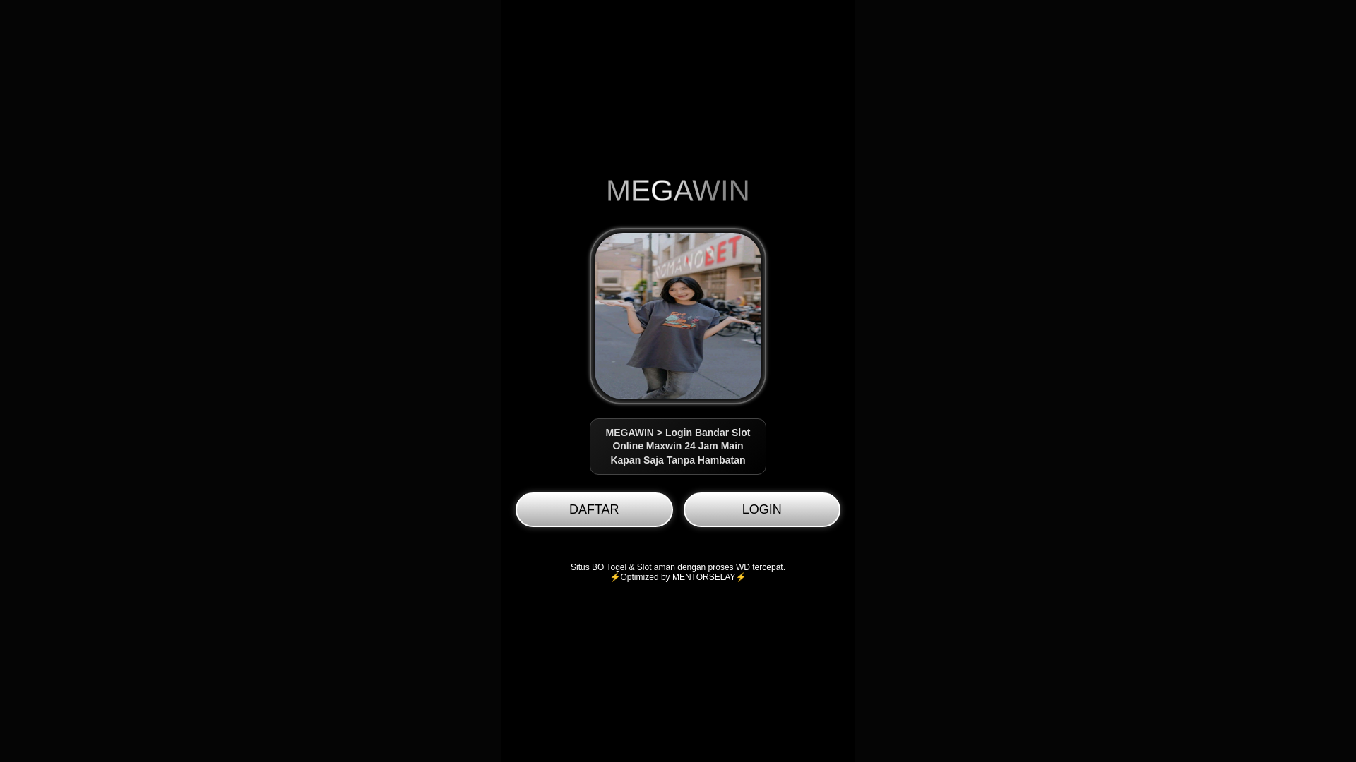 website screenshot of https://megawinbebas.pages.dev/