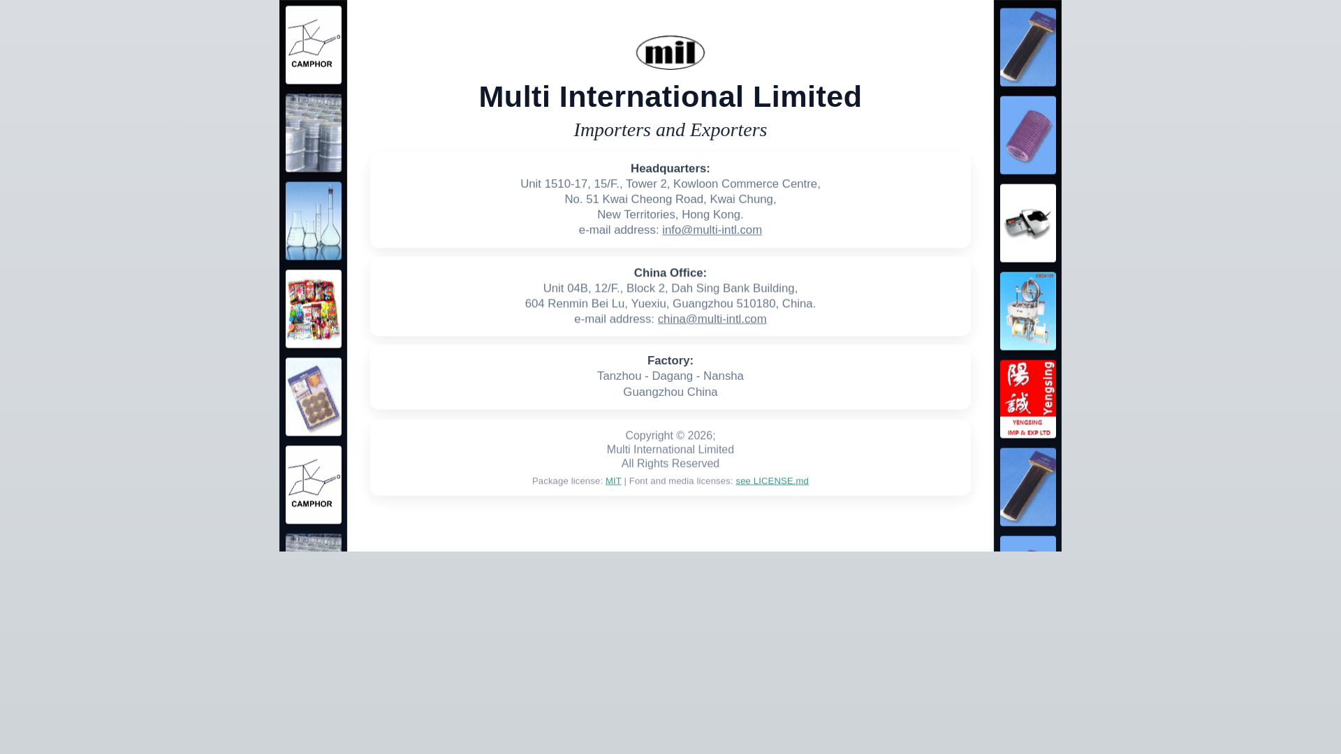 website screenshot of https://multi-intl.pages.dev/
