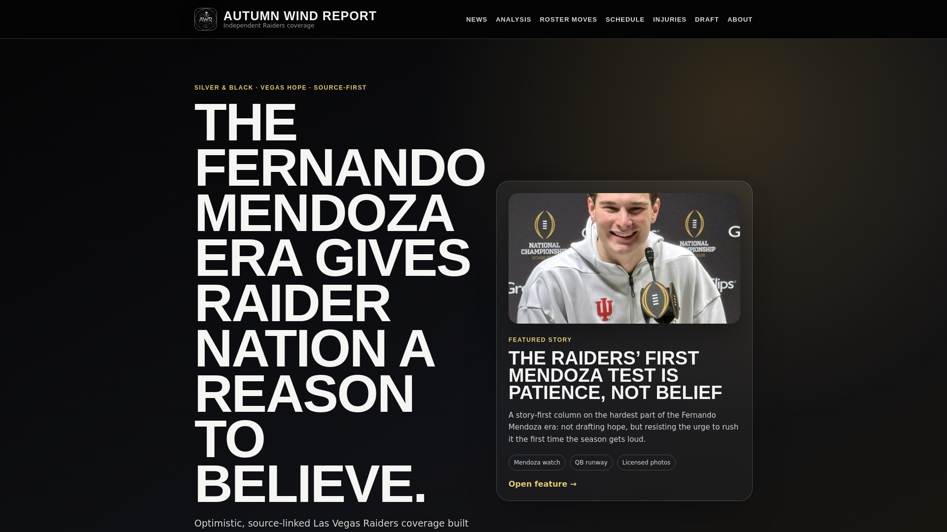 website screenshot of https://autumnwindreport-site.pages.dev/