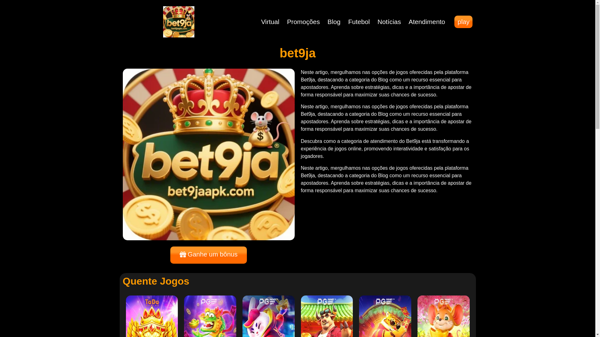 website screenshot of https://bet9jaapk.com/