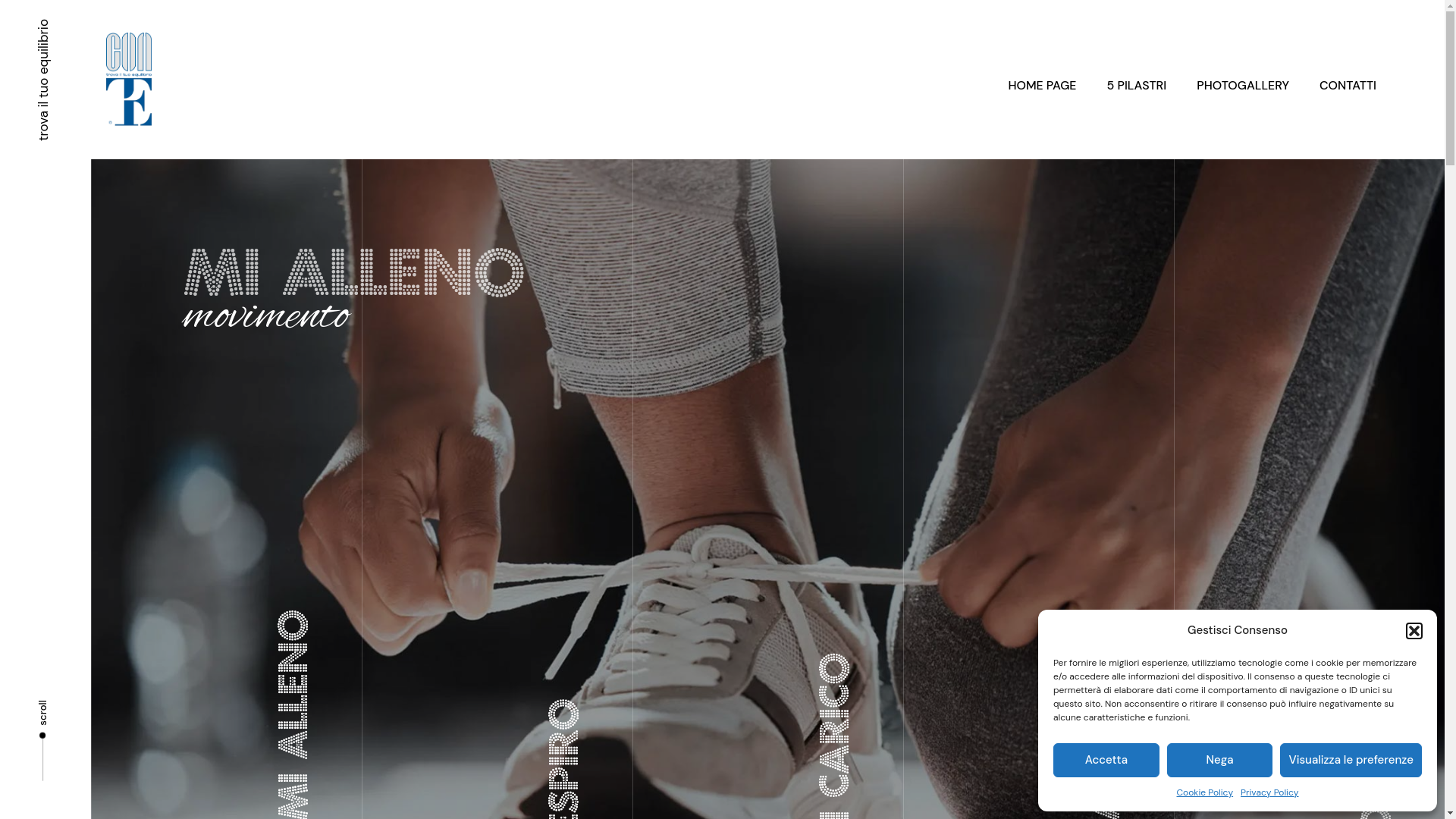 website screenshot of https://contemialleno.it/