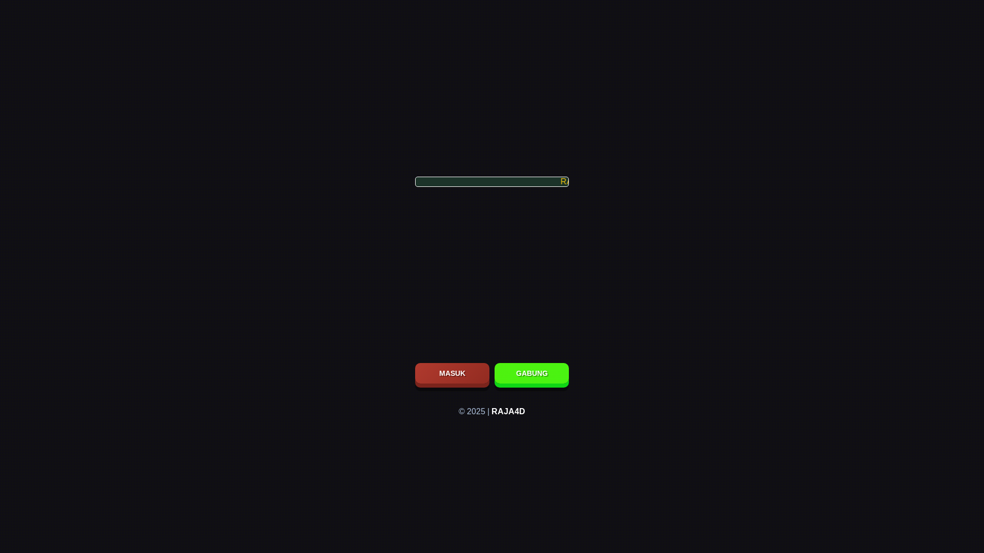 website screenshot of https://raja4d-harusnya-ngerank.pages.dev/
