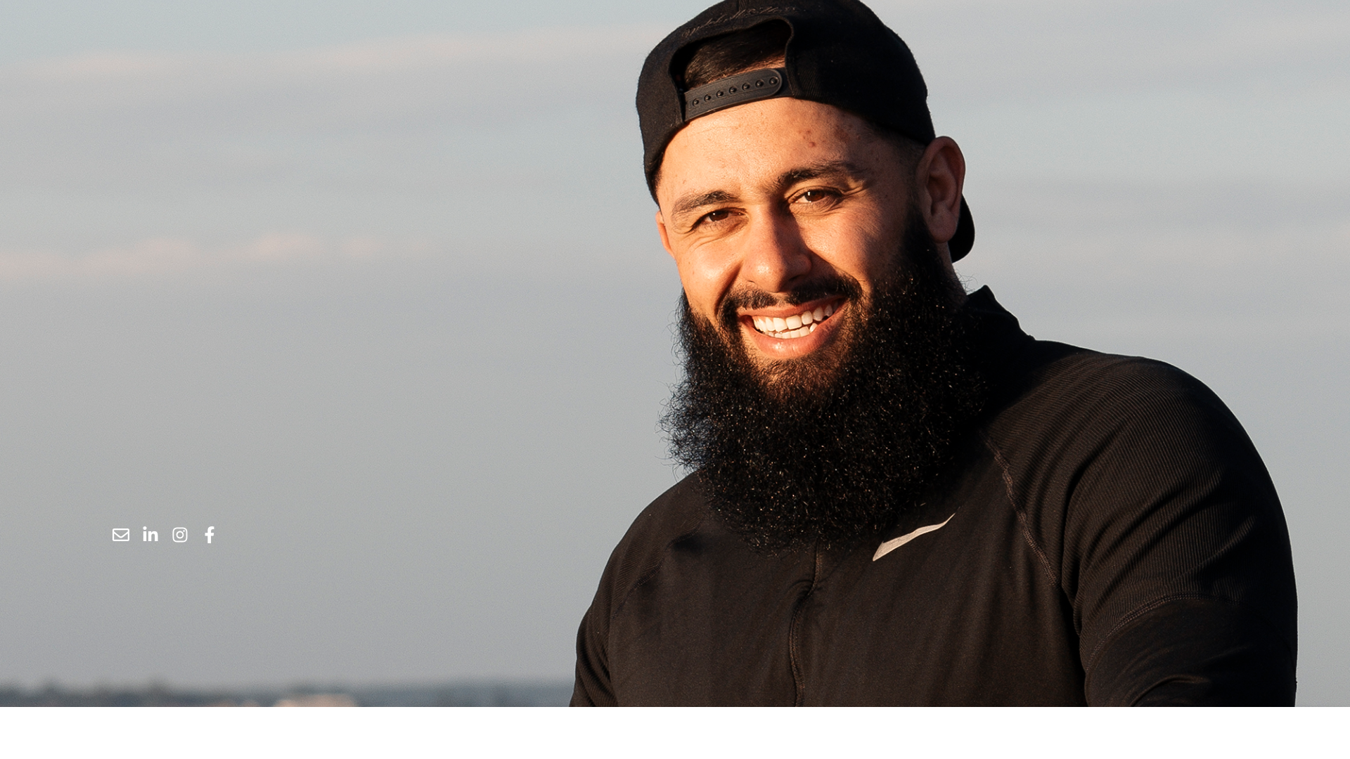 website screenshot of https://osmansaid.au/