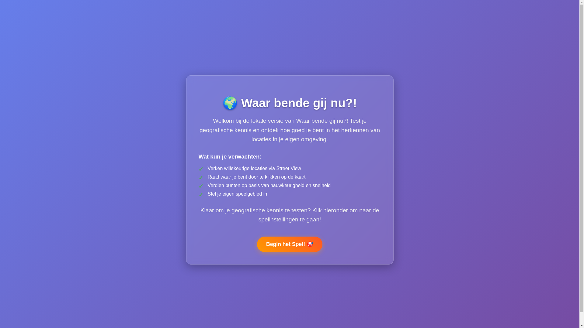 website screenshot of https://waarbendegij.pages.dev/