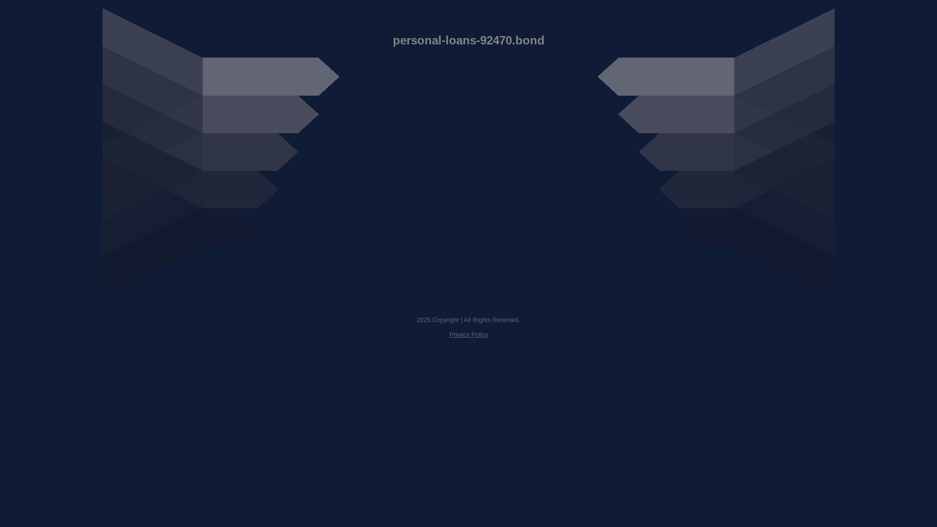 website screenshot of https://personal-loans-92470.bond/