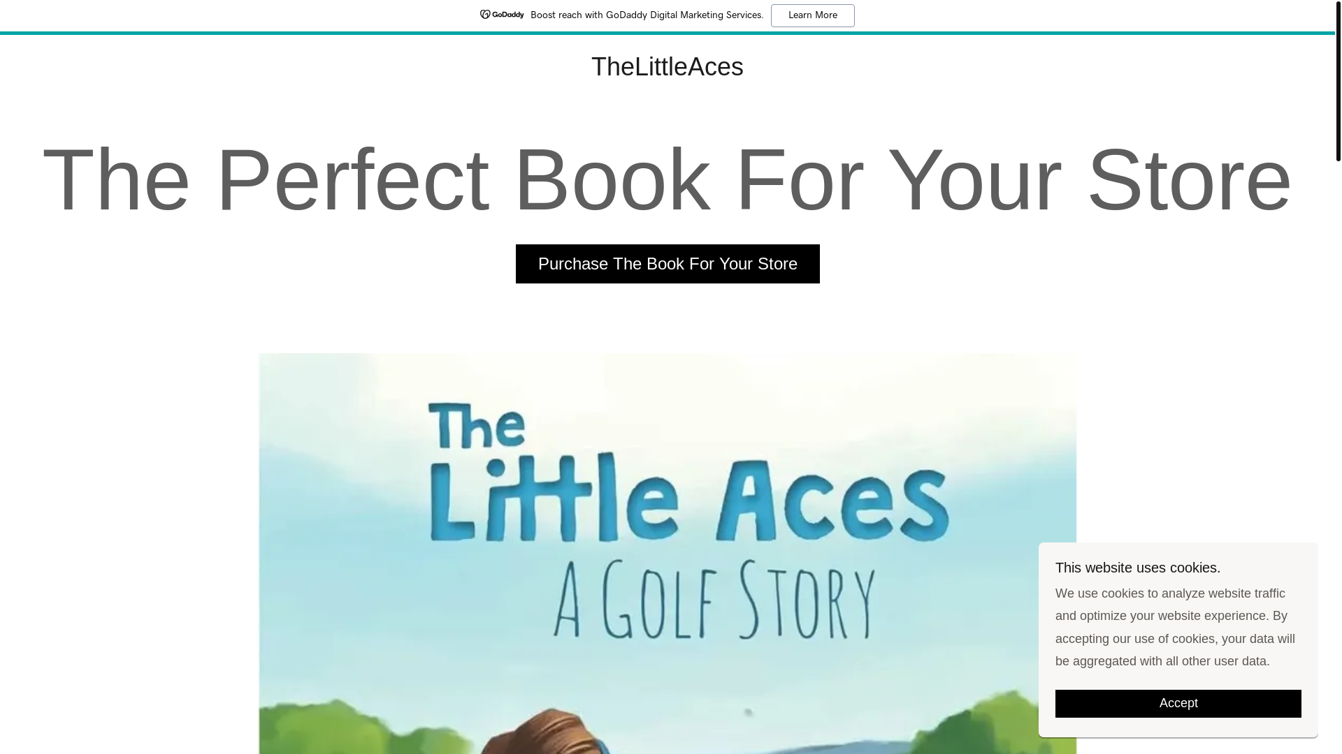 website screenshot of https://thelittleaces.com/