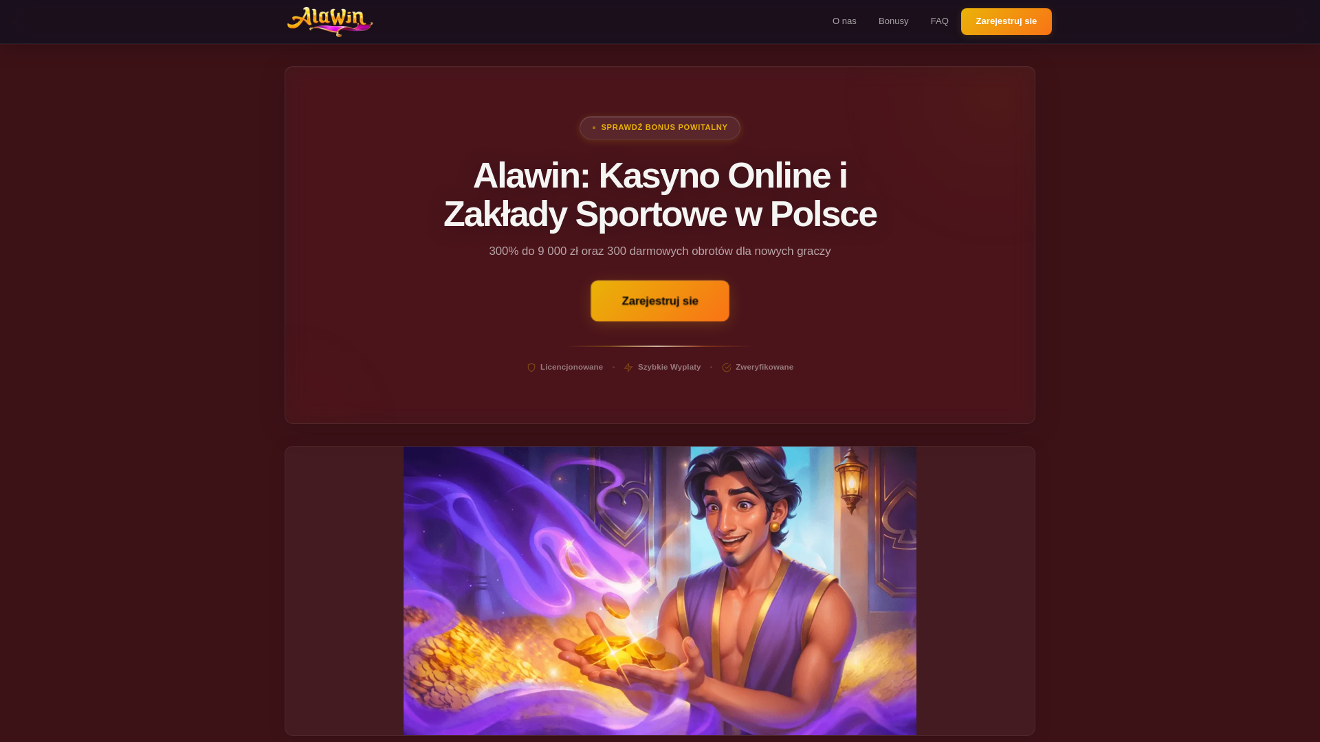 website screenshot of https://alawin-pl.pl/