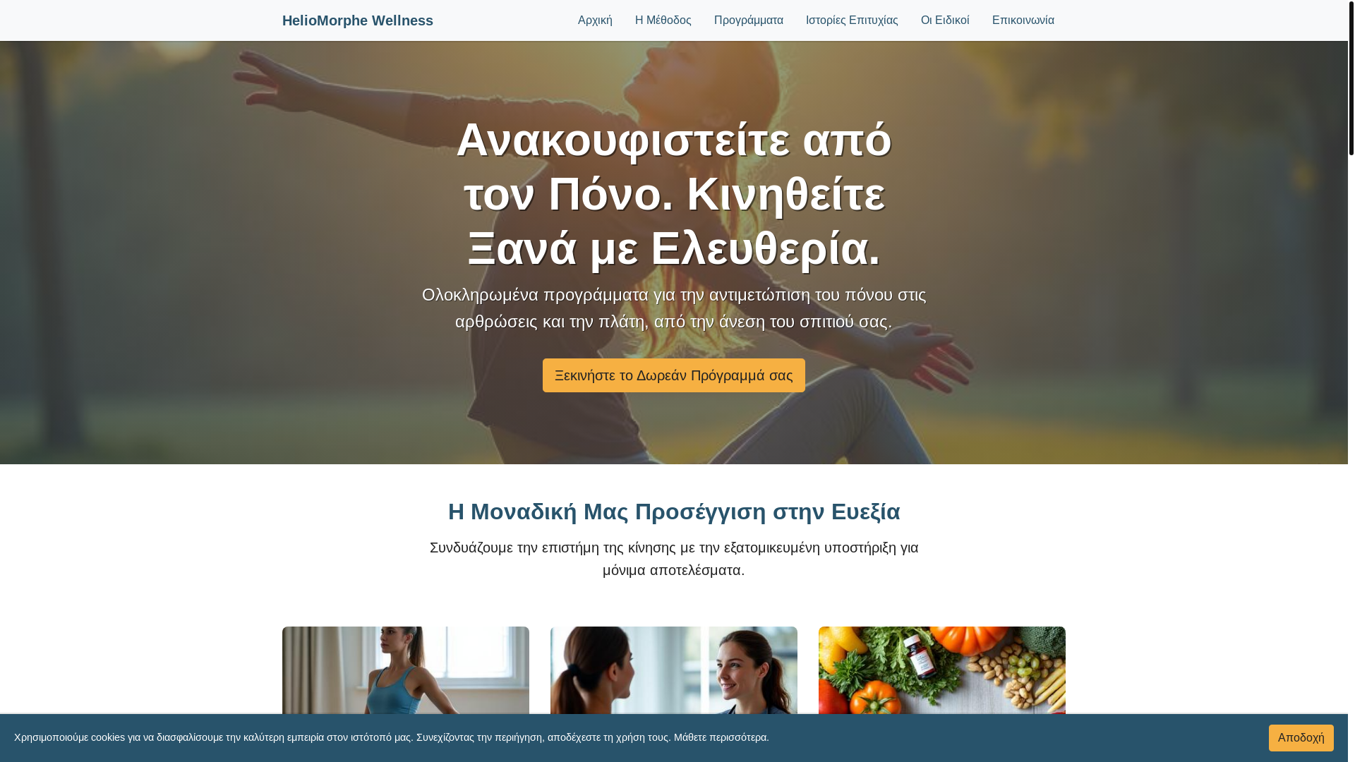 website screenshot of https://yourbalanceguide.info/