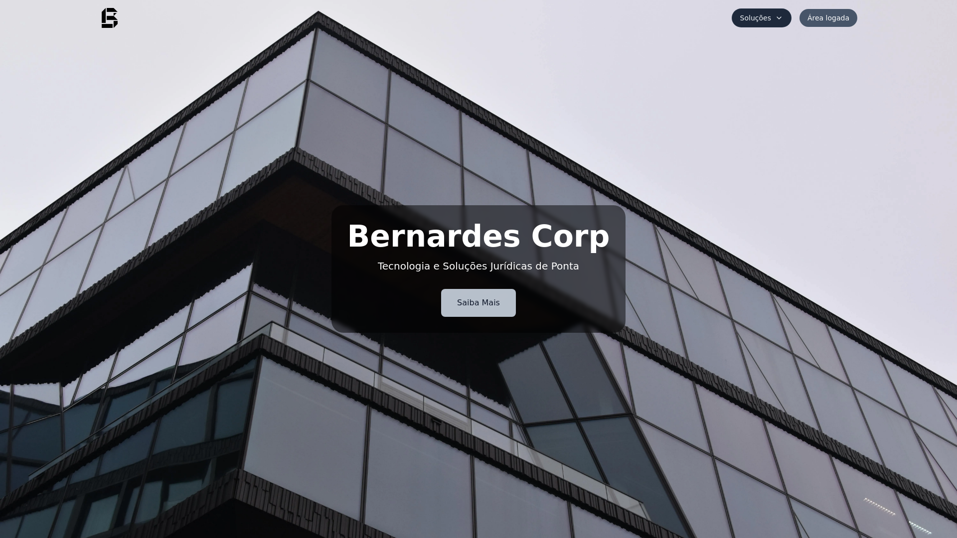 website screenshot of https://bernardescorp.com