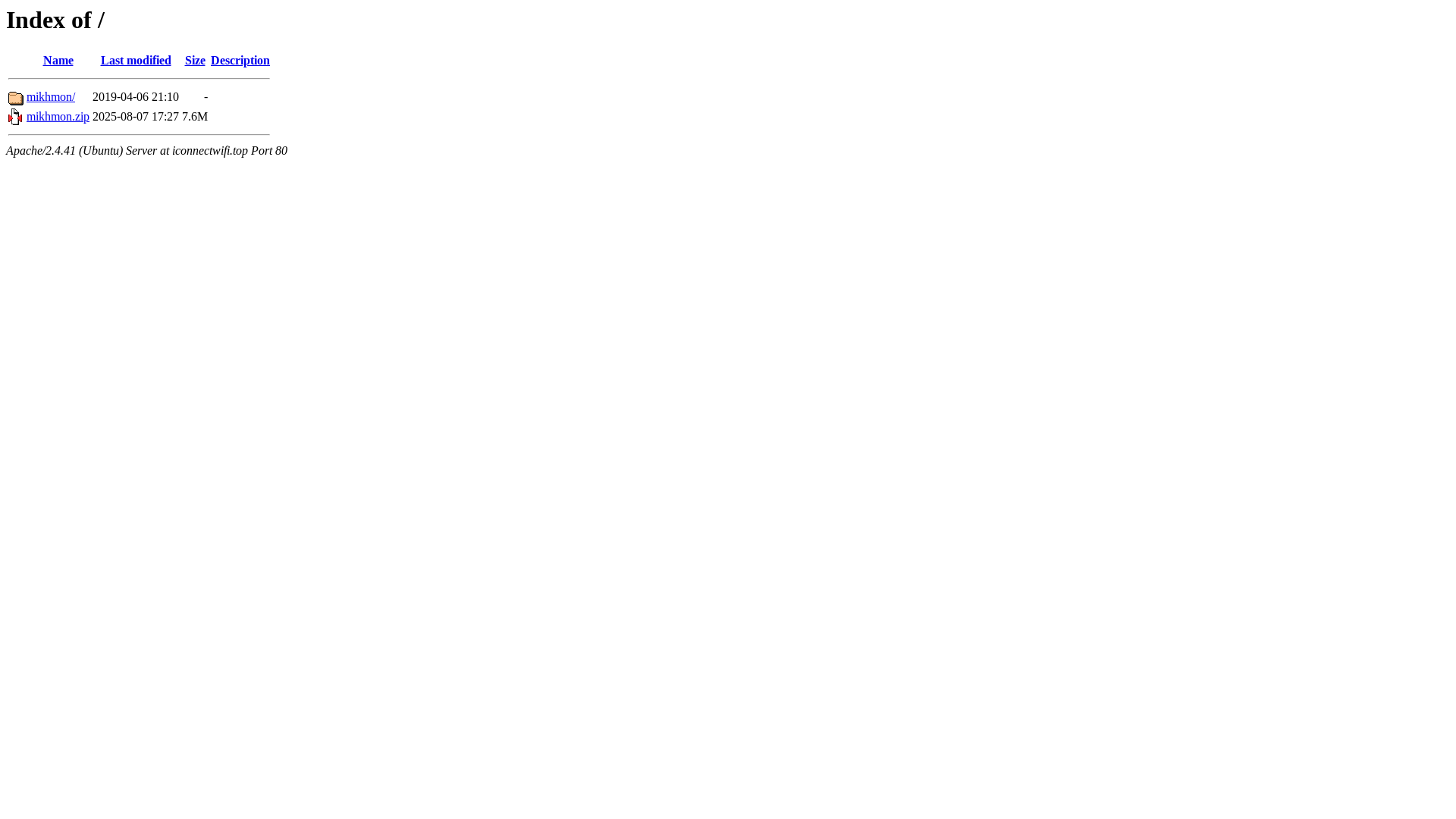 website screenshot of https://iconnectwifi.top/