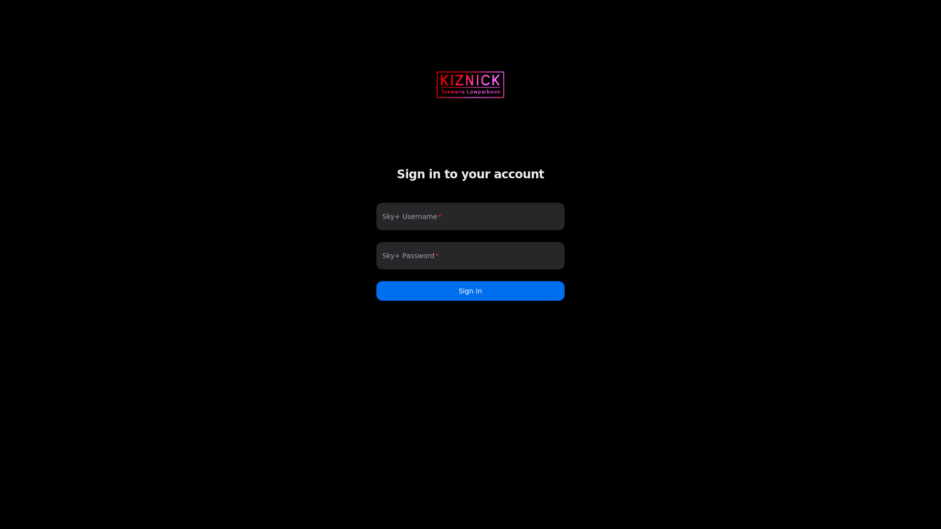 website screenshot of https://skyplusassistant-front.pages.dev/