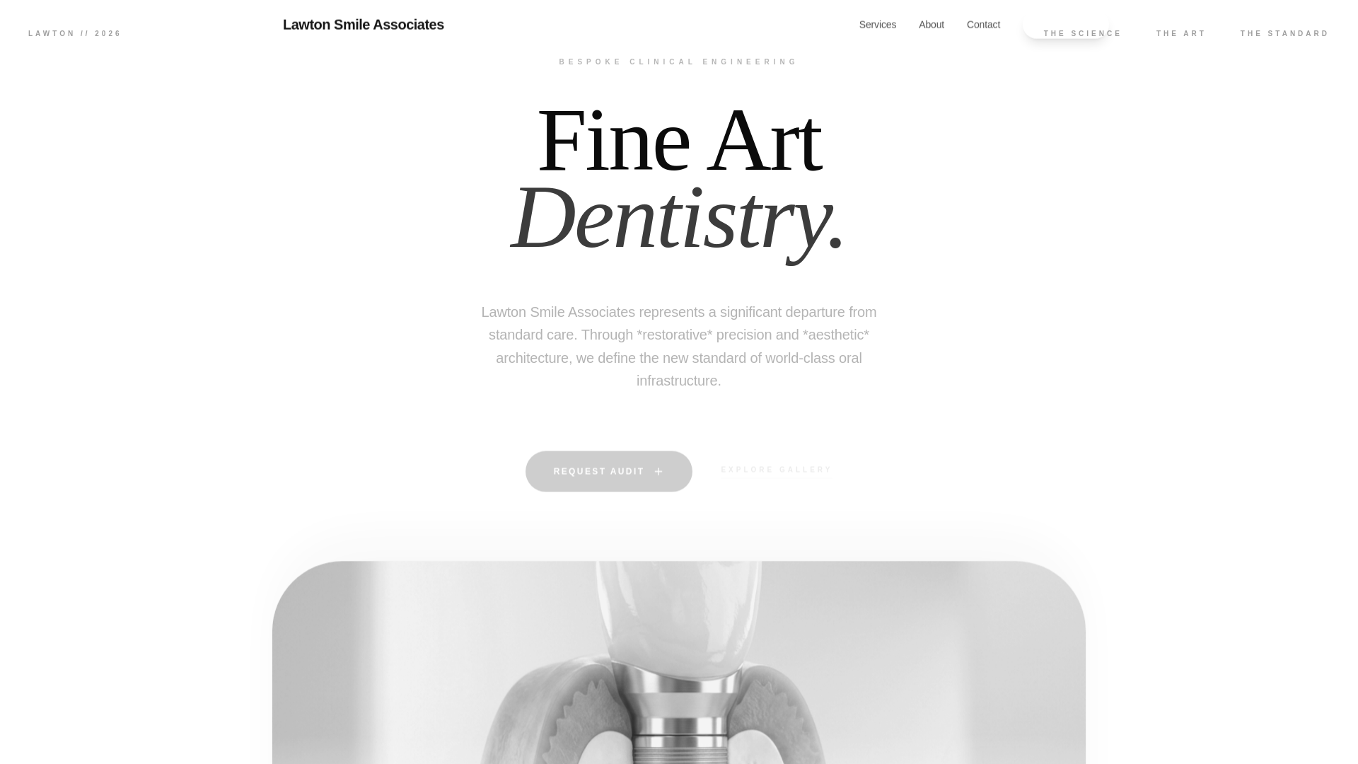 website screenshot of https://lawton-smile-associates.pages.dev/