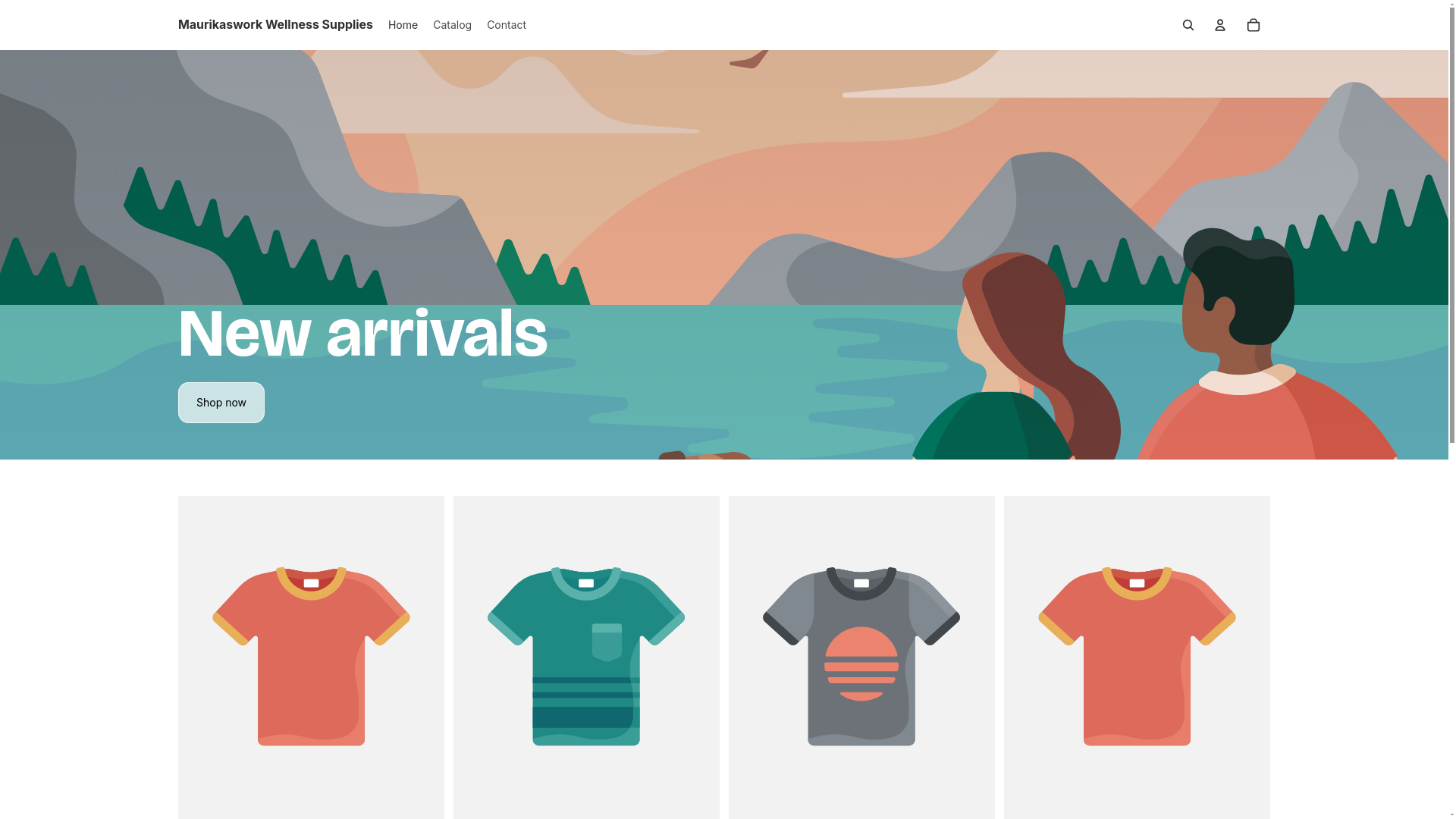 website screenshot of https://maurikaswork.com/