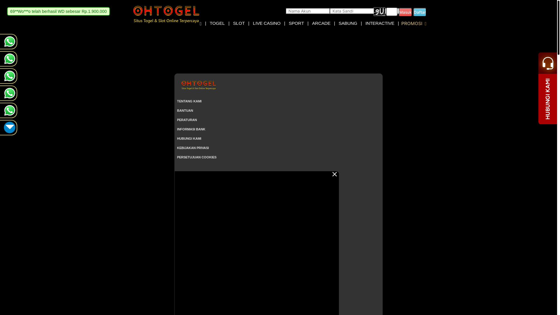 website screenshot of https://ohtgames.com/