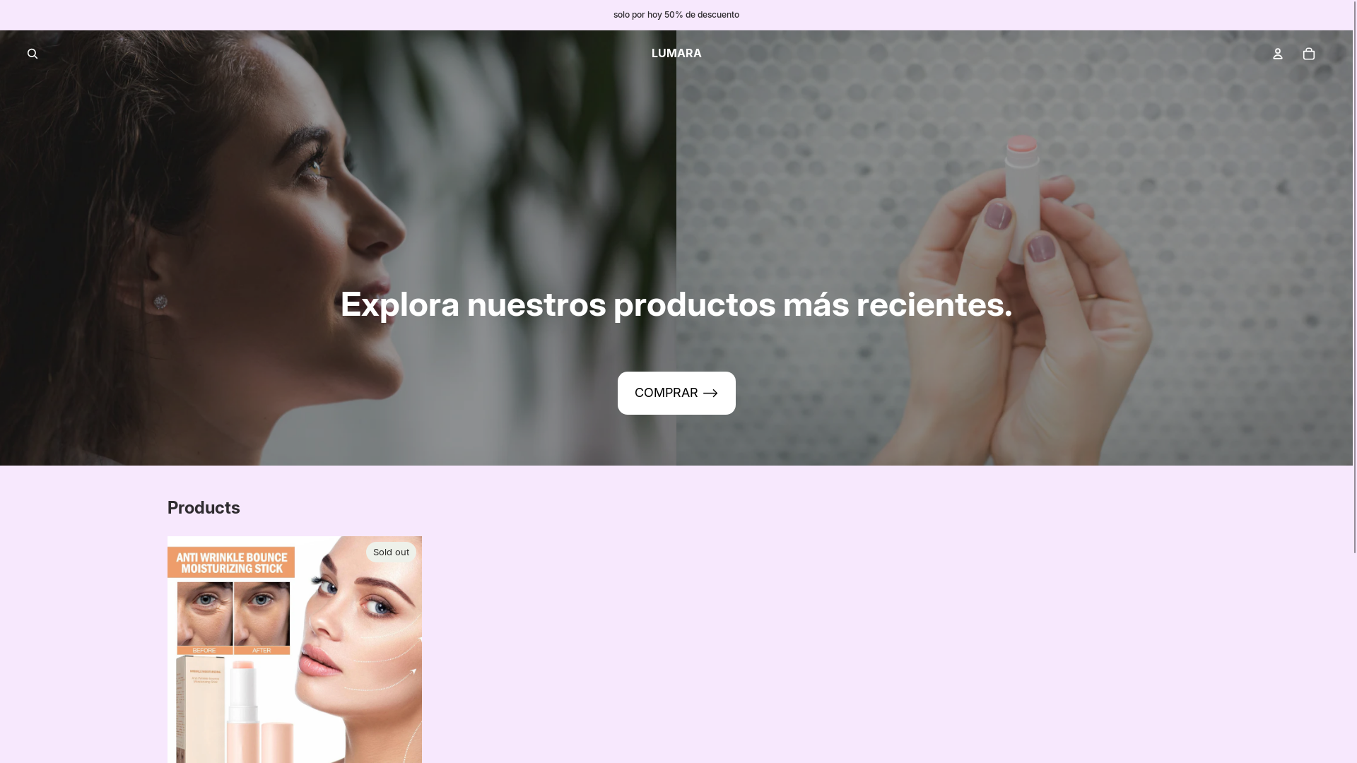 website screenshot of https://lumarabelleza.com/