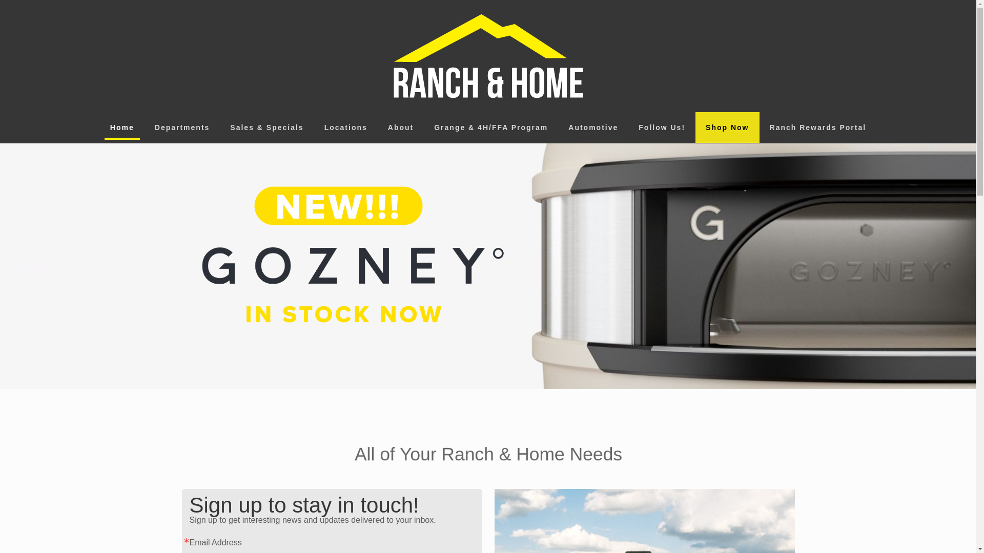 website screenshot of https://www.ranch-home.com/
