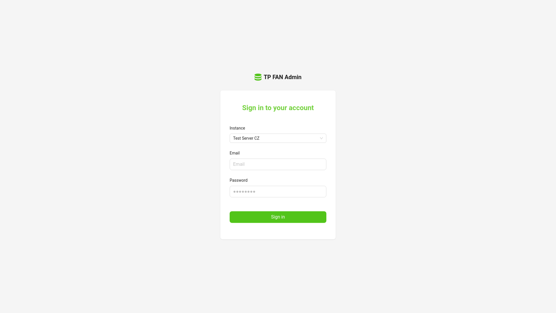 website screenshot of https://tp-fan-admin.pages.dev/
