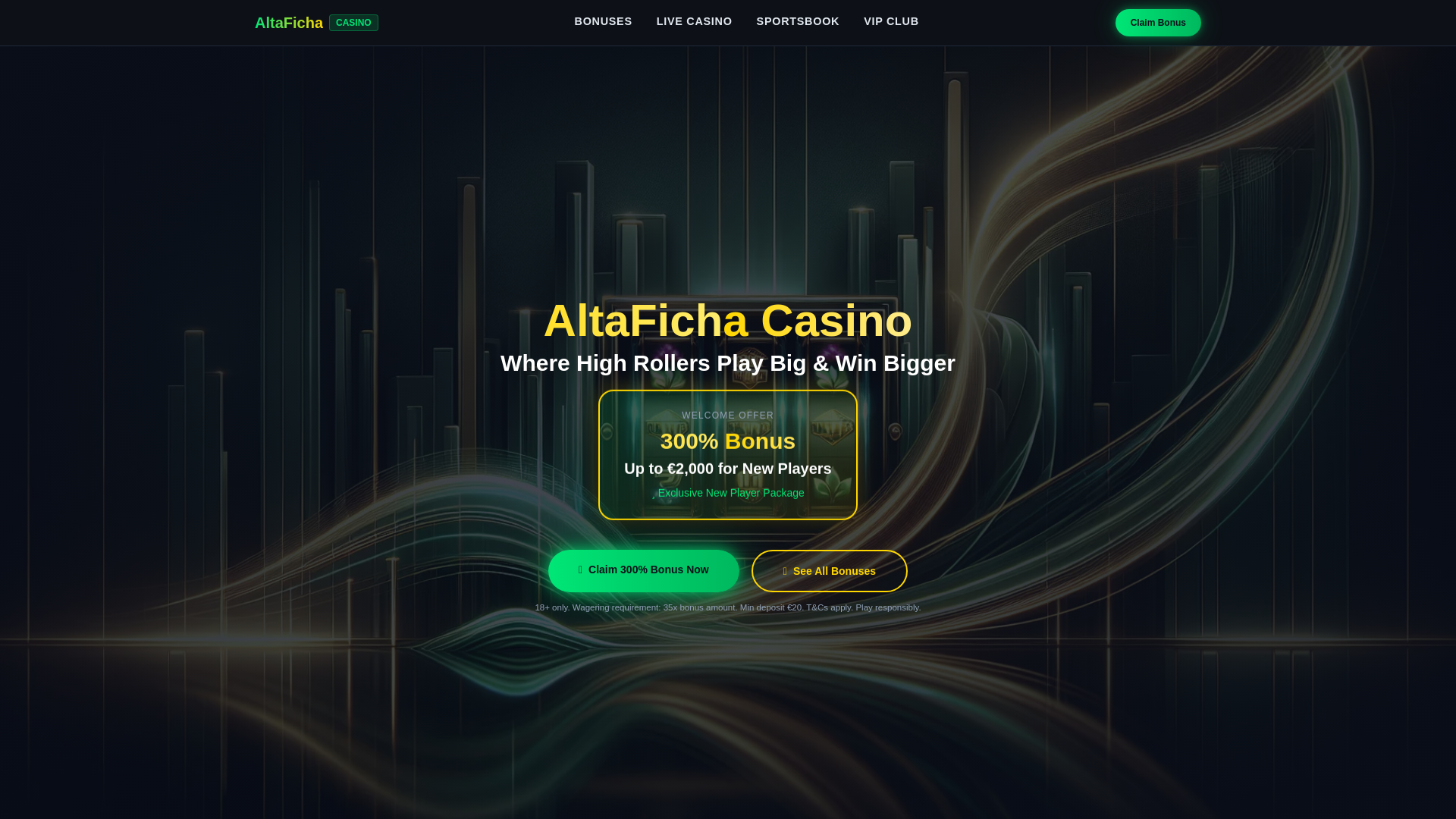 website screenshot of https://altaficha-online.pages.dev/