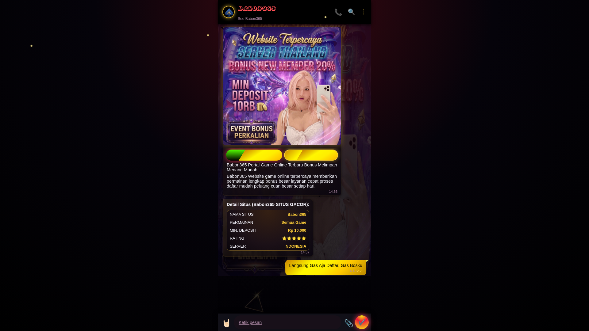 website screenshot of https://strikenya-babon365.pages.dev/