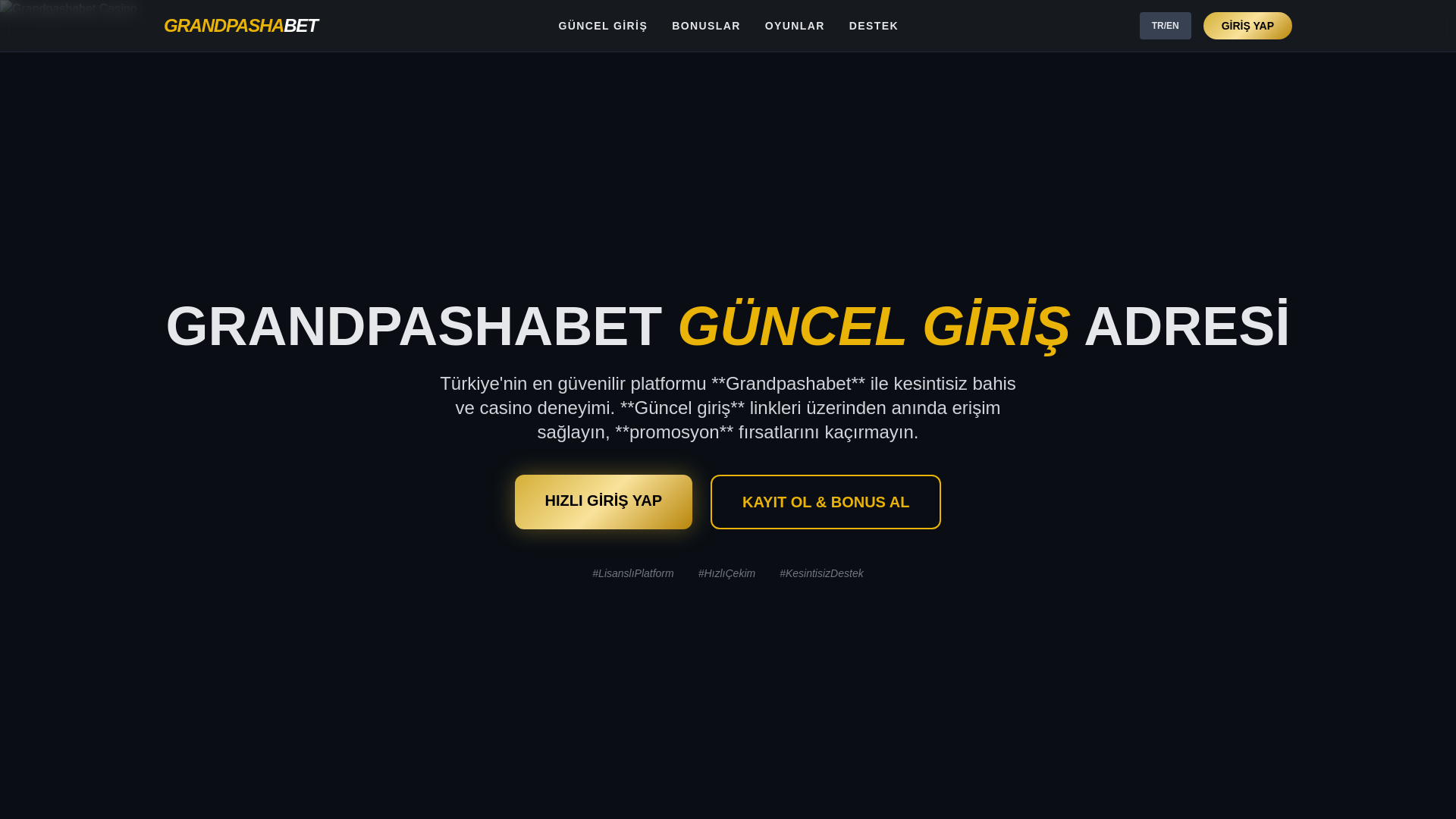 website screenshot of https://tr.grandpashabetofficial.net/