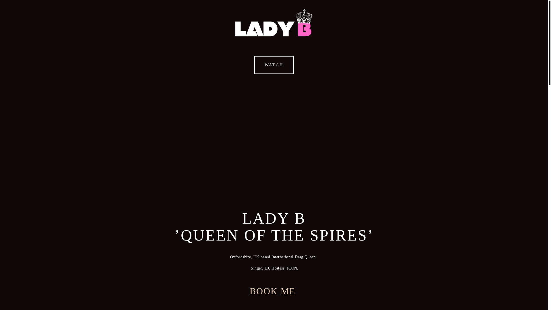 website screenshot of https://itstheladyb.co.uk/