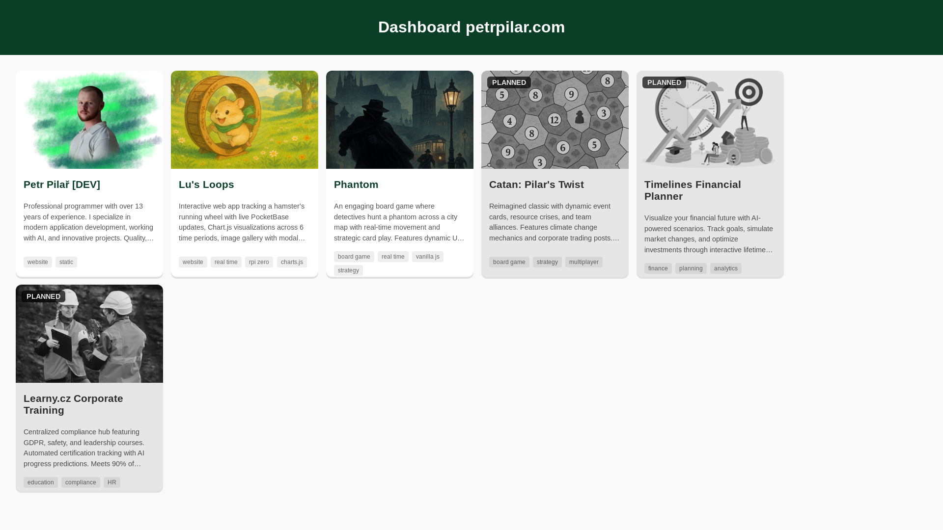 website screenshot of https://apps-dashboard-e81.pages.dev/