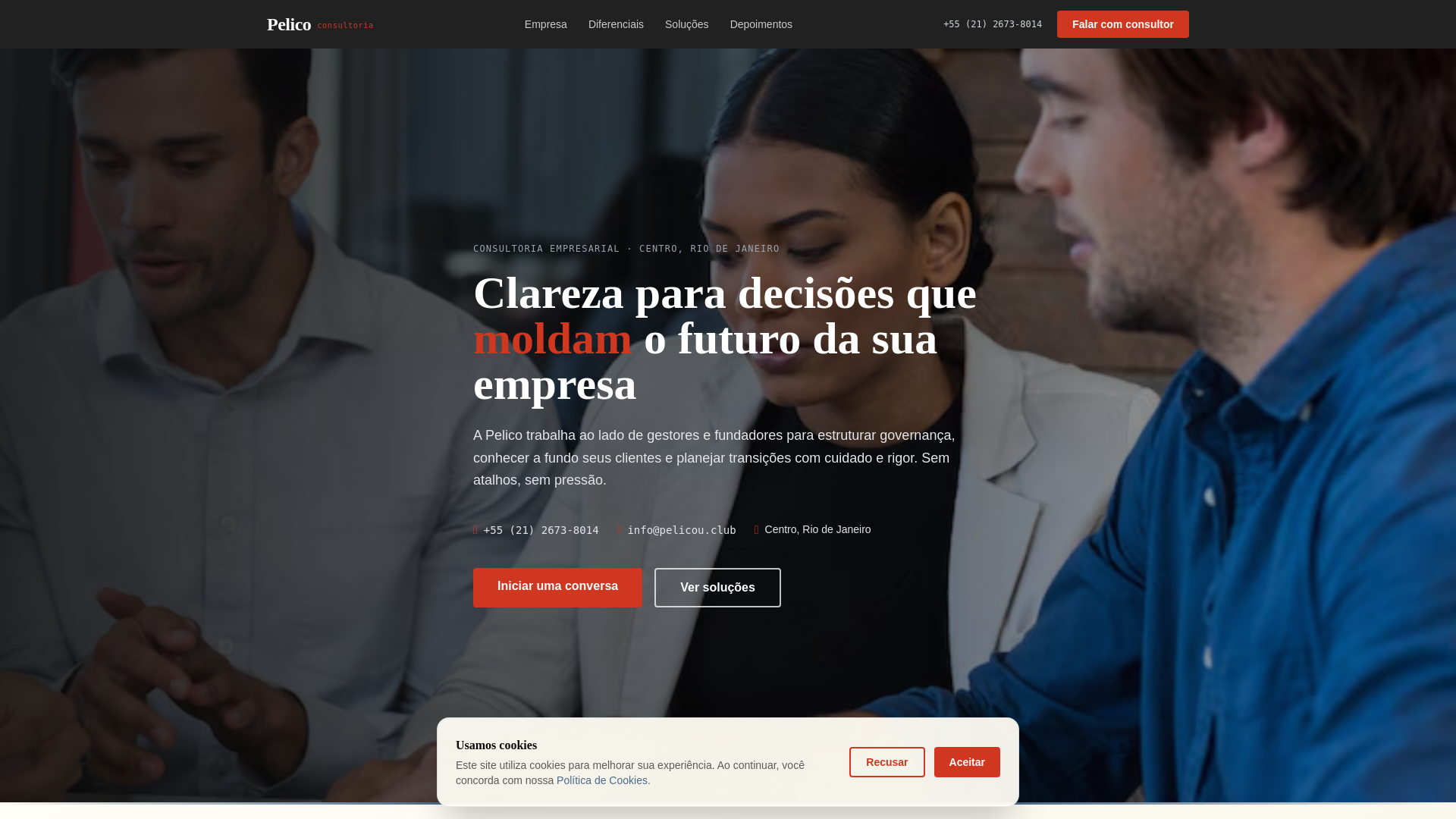 website screenshot of https://pelicou.club/