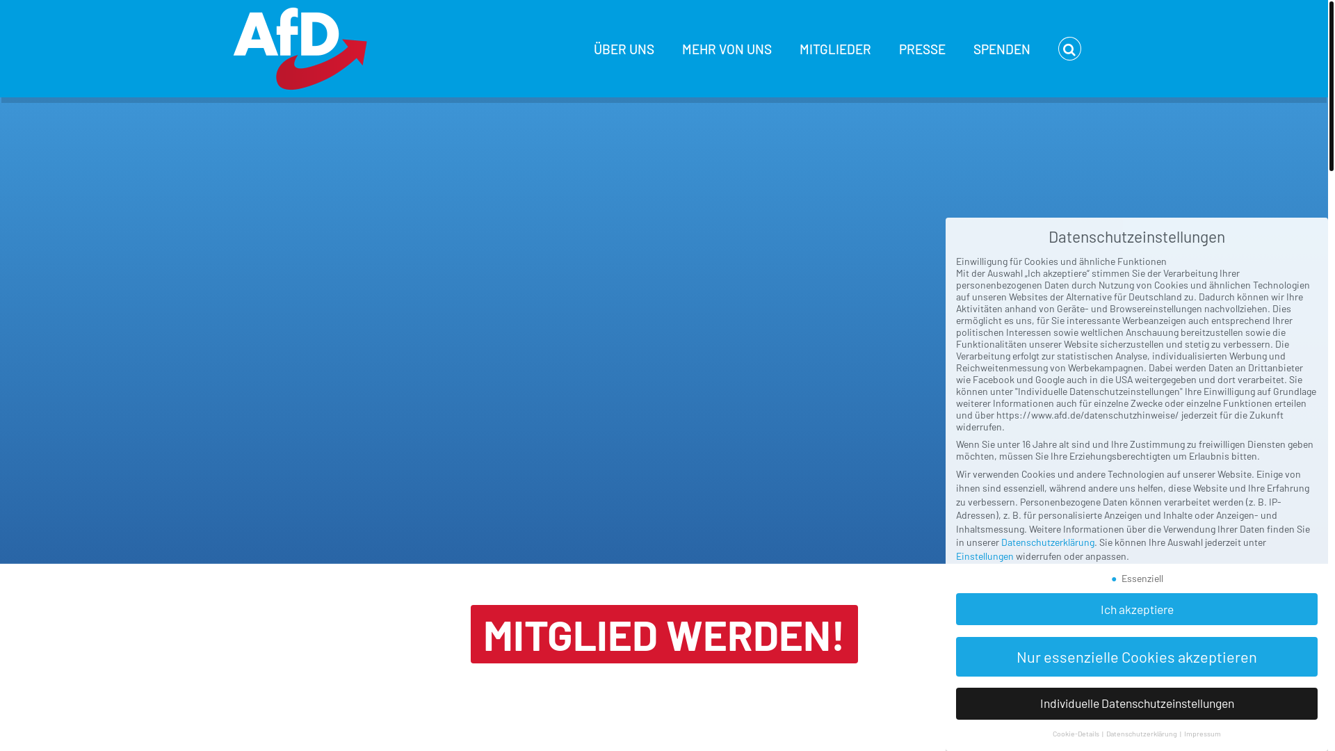 website screenshot of https://pods-and-prayers.io/